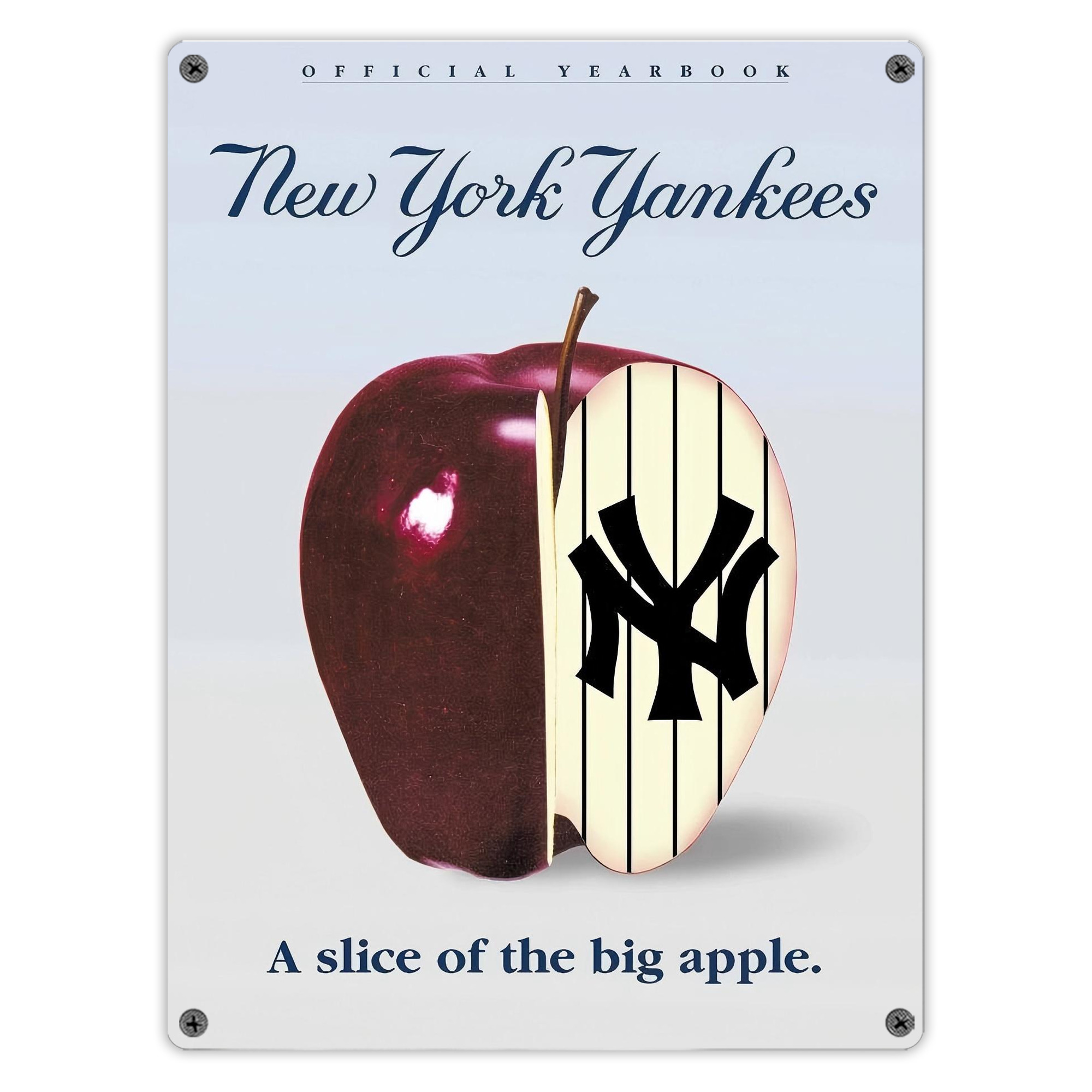 New York Yankees 202 Vintage Metal Tin Sign 12x16inch – Retro Wall Art Decor For Home, Bar, Kitchen, Bedroom, Office – Durable Iron Sheet Poster, Easy To Hang, Full-Color Printing