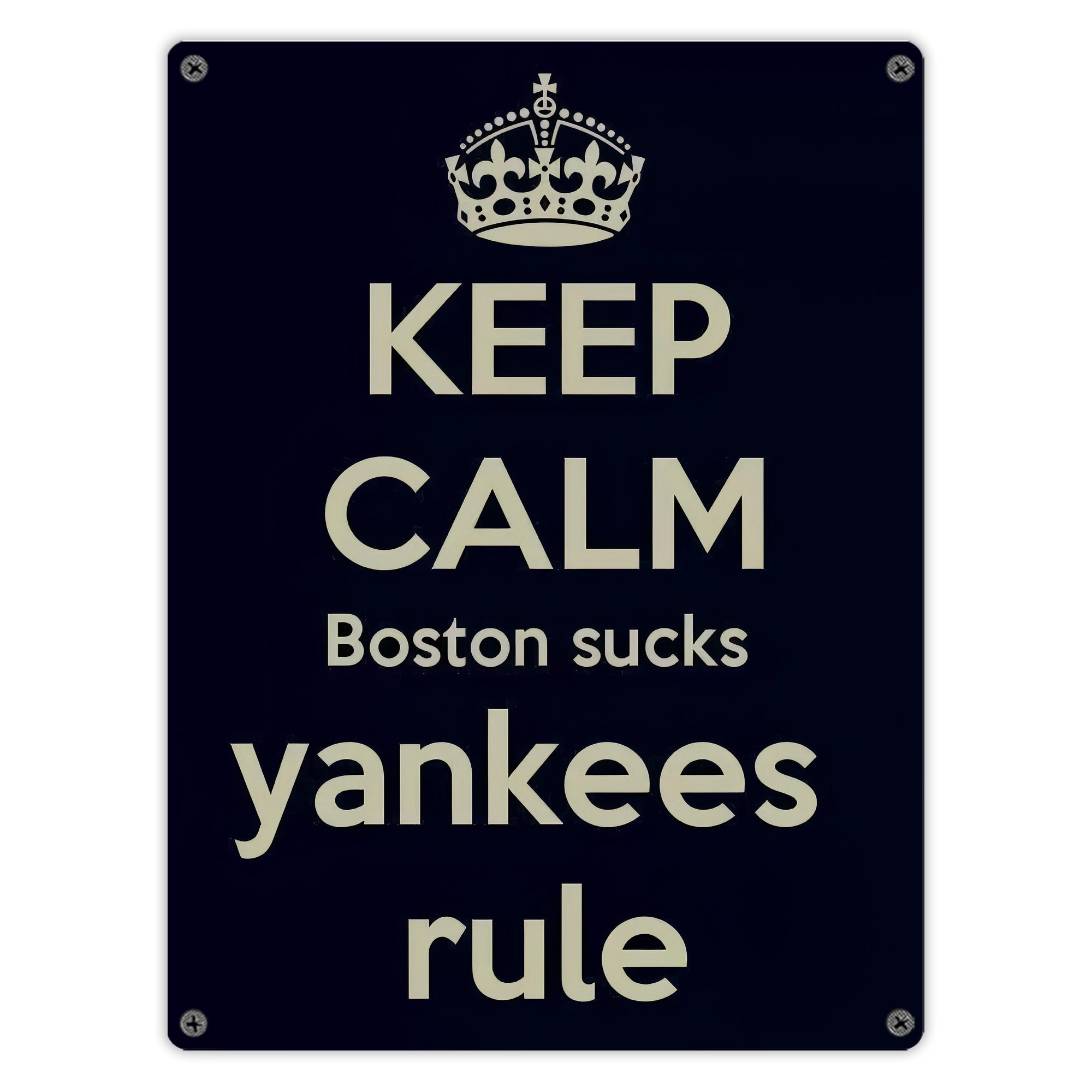 New York Yankees 226 Vintage Metal Tin Sign 12x16inch – Retro Wall Art Decor For Home, Bar, Kitchen, Bedroom, Office – Durable Iron Sheet Poster, Easy To Hang, Full-Color Printing