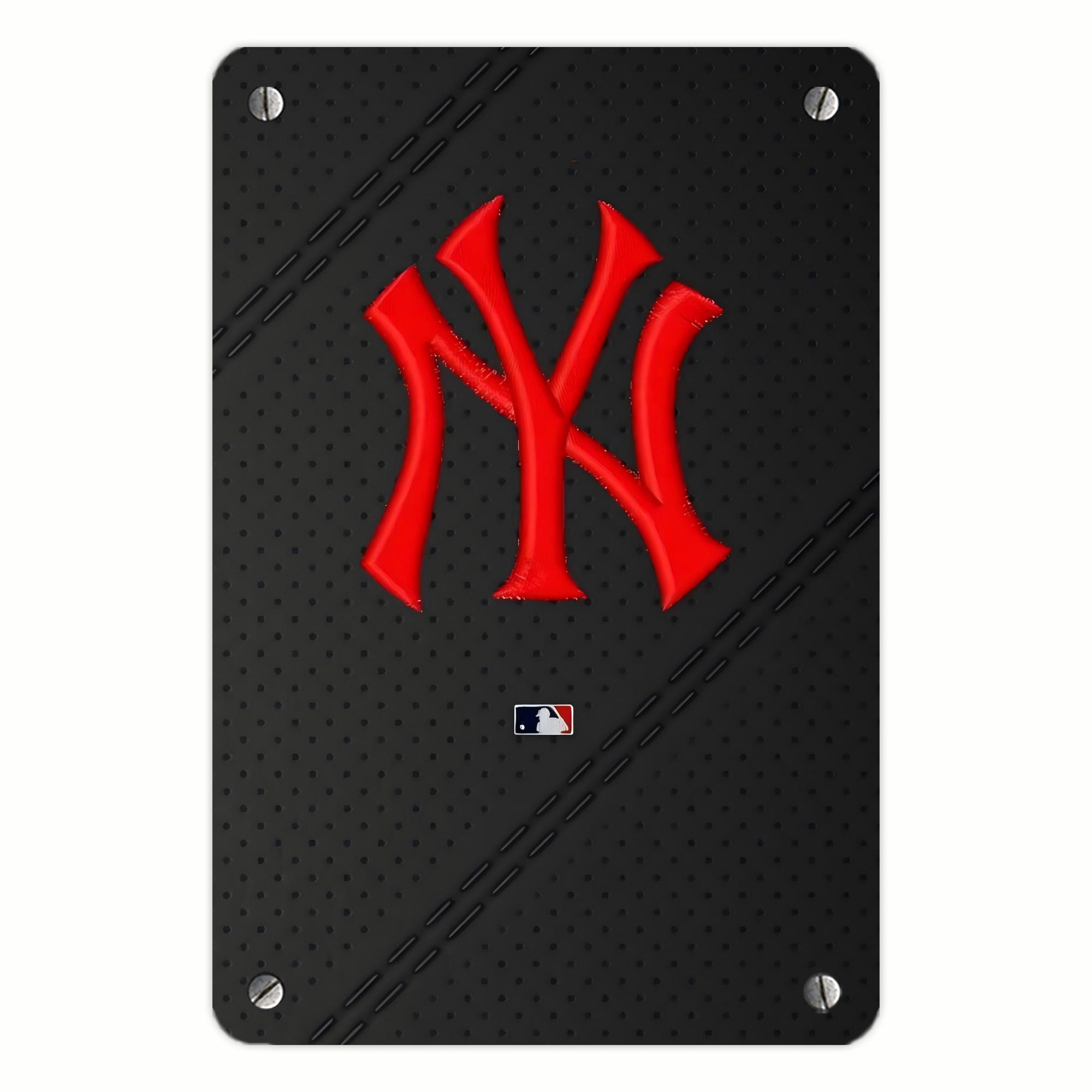 New York Yankees 121 Metal Tin Sign 8x12inch - High-Quality Full-Print Decorative Wall Art, Durable Rust-Resistant Metal Plaque For Living Room, Bedroom, Kitchen, Office, Bar Décor