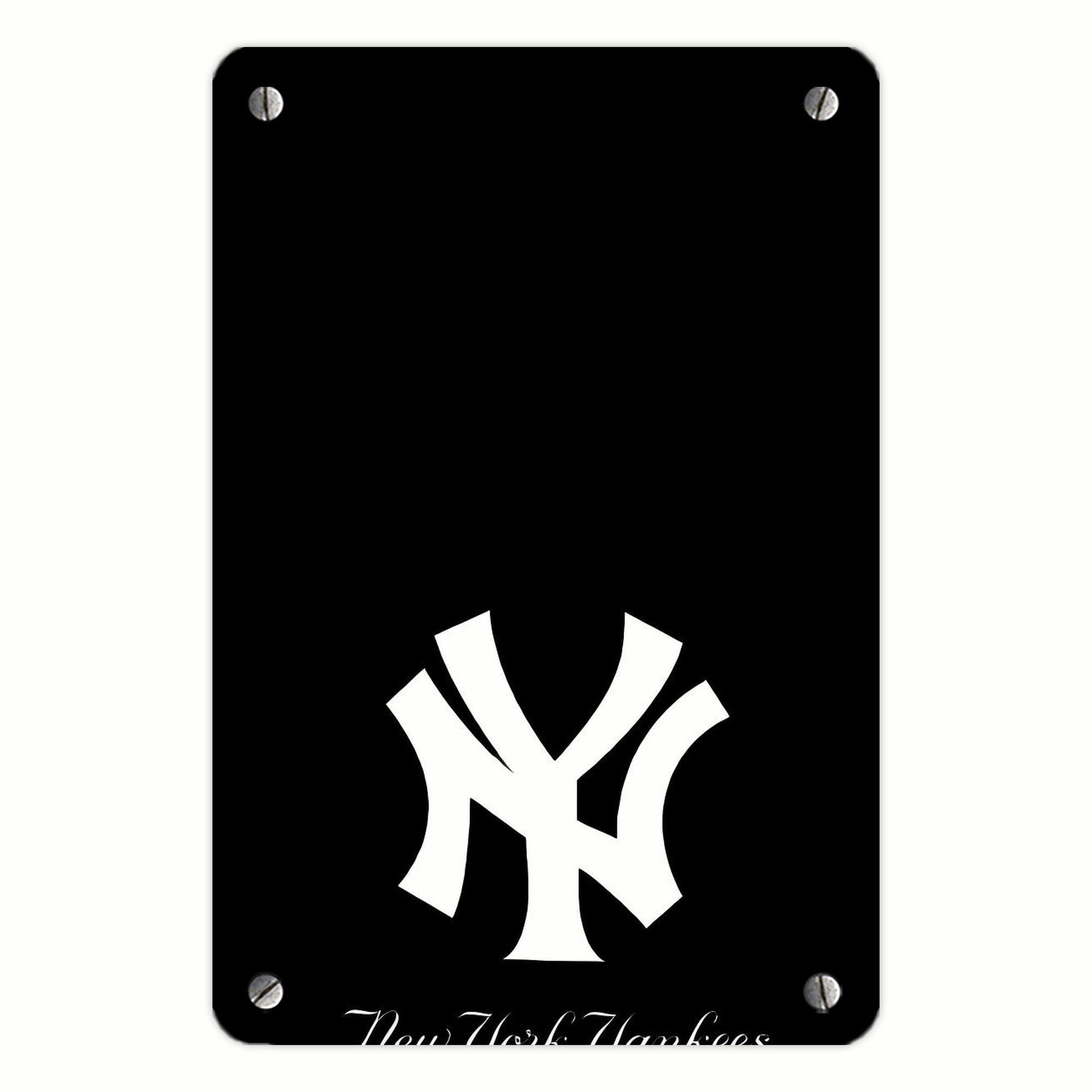New York Yankees 115 Metal Tin Sign 8x12inch - High-Quality Full-Print Decorative Wall Art, Durable Rust-Resistant Metal Plaque For Living Room, Bedroom, Kitchen, Office, Bar Décor