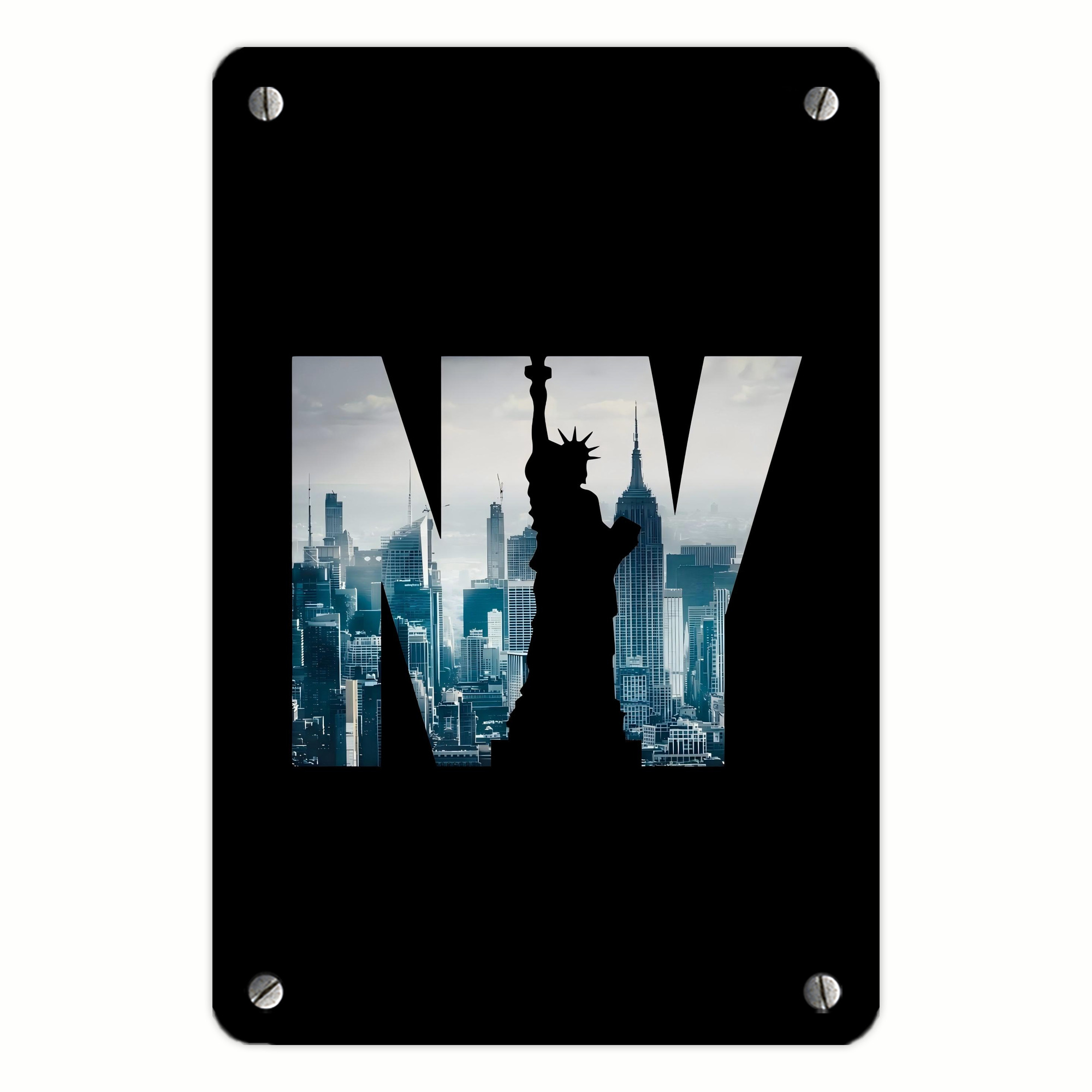 New York Yankees 142 Metal Tin Sign 8x12inch - High-Quality Full-Print Decorative Wall Art, Durable Rust-Resistant Metal Plaque For Living Room, Bedroom, Kitchen, Office, Bar Décor