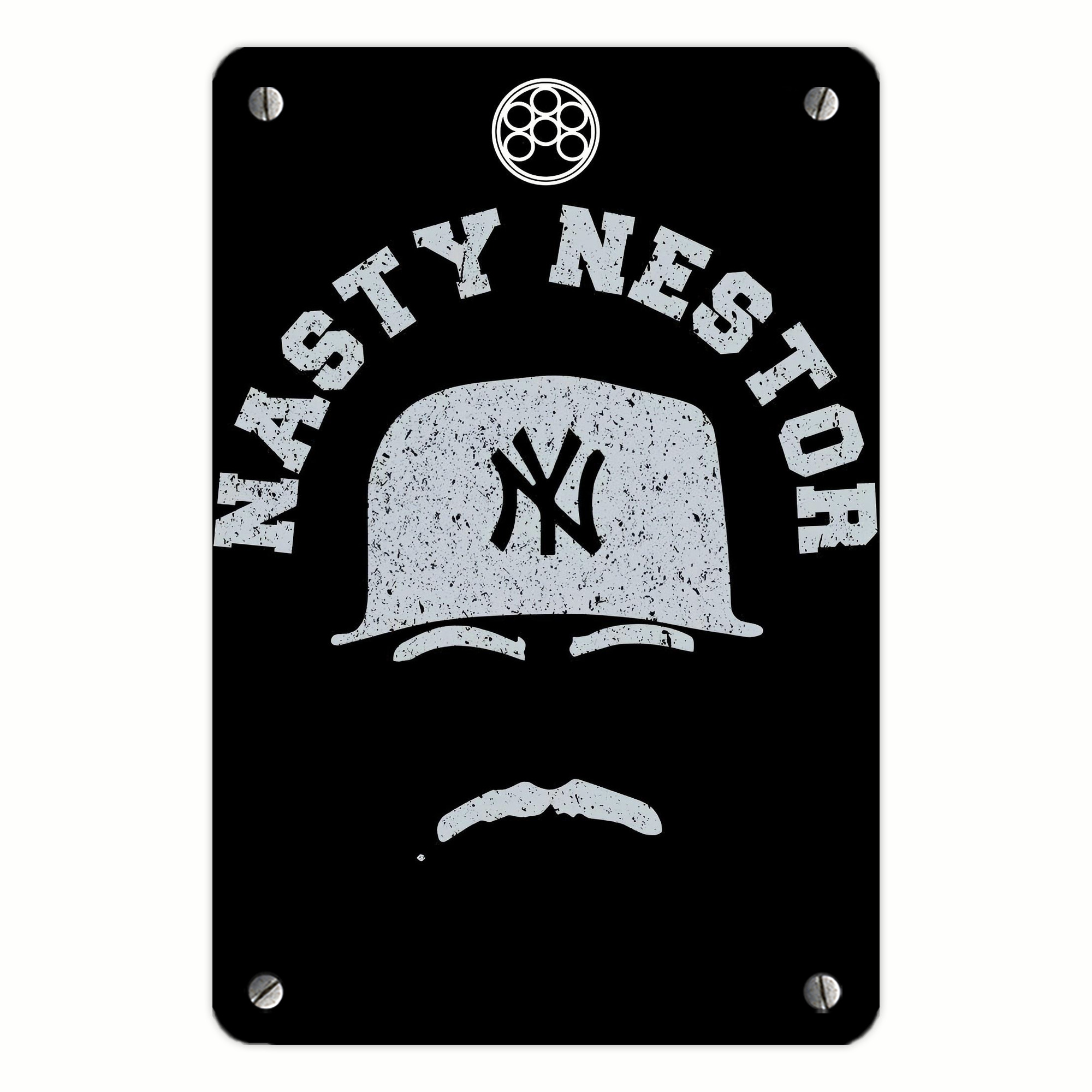 New York Yankees 152 Metal Tin Sign 8x12inch - High-Quality Full-Print Decorative Wall Art, Durable Rust-Resistant Metal Plaque For Living Room, Bedroom, Kitchen, Office, Bar Décor
