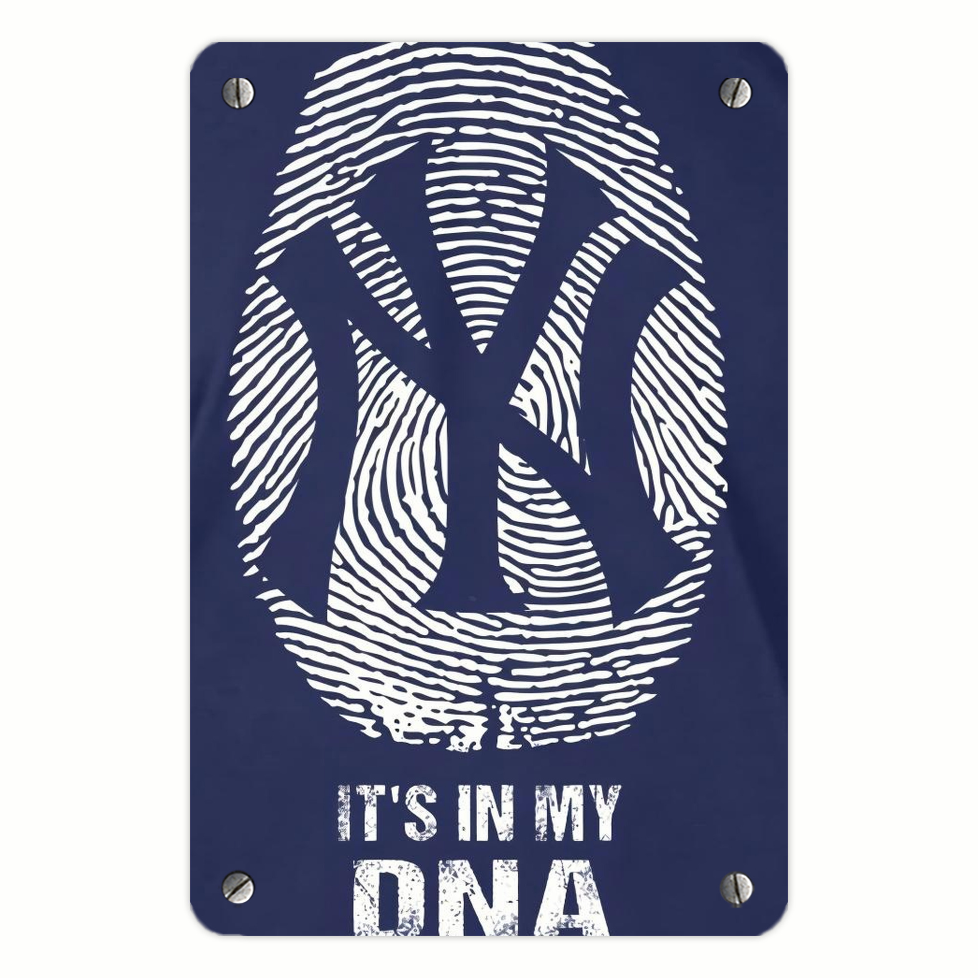 New York Yankees 145 Metal Tin Sign 8x12inch - High-Quality Full-Print Decorative Wall Art, Durable Rust-Resistant Metal Plaque For Living Room, Bedroom, Kitchen, Office, Bar Décor
