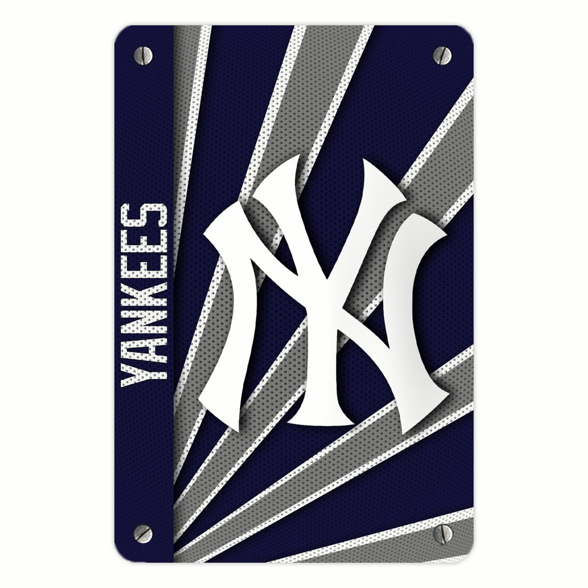 New York Yankees 168 Metal Tin Sign 8x12inch - High-Quality Full-Print Decorative Wall Art, Durable Rust-Resistant Metal Plaque For Living Room, Bedroom, Kitchen, Office, Bar Décor