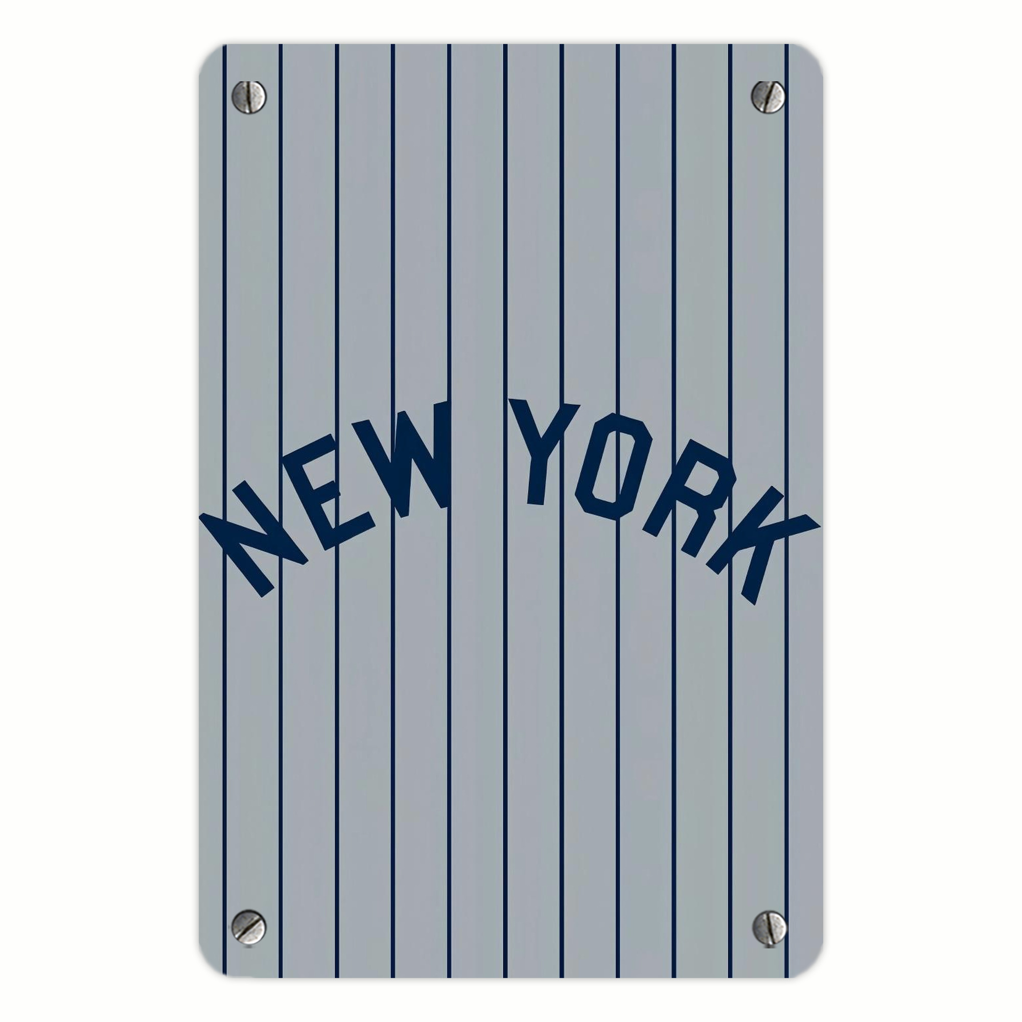New York Yankees 159 Metal Tin Sign 8x12inch - High-Quality Full-Print Decorative Wall Art, Durable Rust-Resistant Metal Plaque For Living Room, Bedroom, Kitchen, Office, Bar Décor