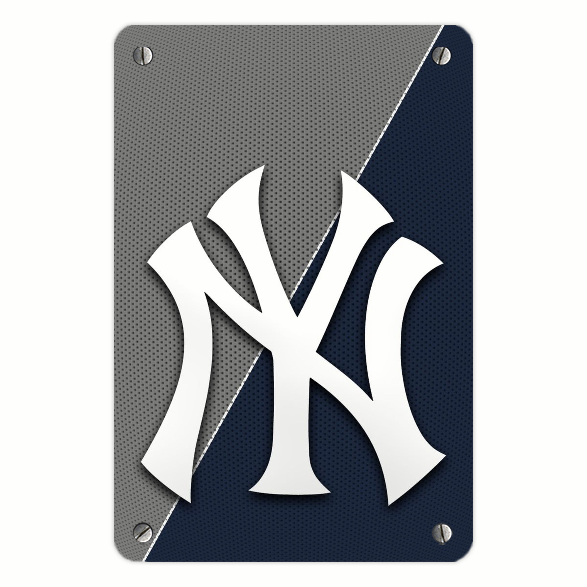 New York Yankees 177 Metal Tin Sign 8x12inch - High-Quality Full-Print Decorative Wall Art, Durable Rust-Resistant Metal Plaque For Living Room, Bedroom, Kitchen, Office, Bar Décor