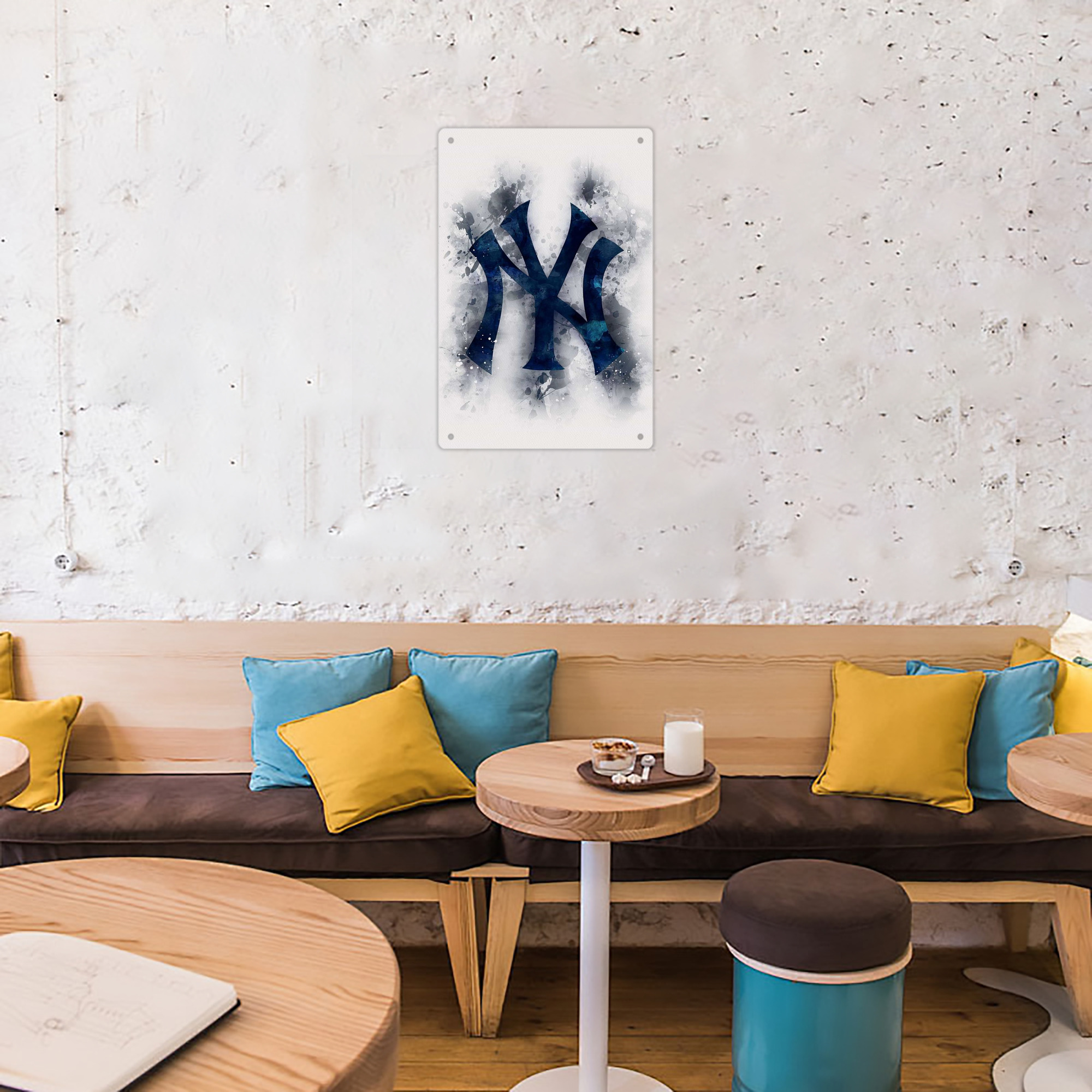 New York Yankees 170 8x12inch Vertical Aluminum Sign - Durable Fade-Resistant Indoor/Outdoor Safety & Information Plaque For Office, Hotel, Restaurant, Bar, Public Spaces