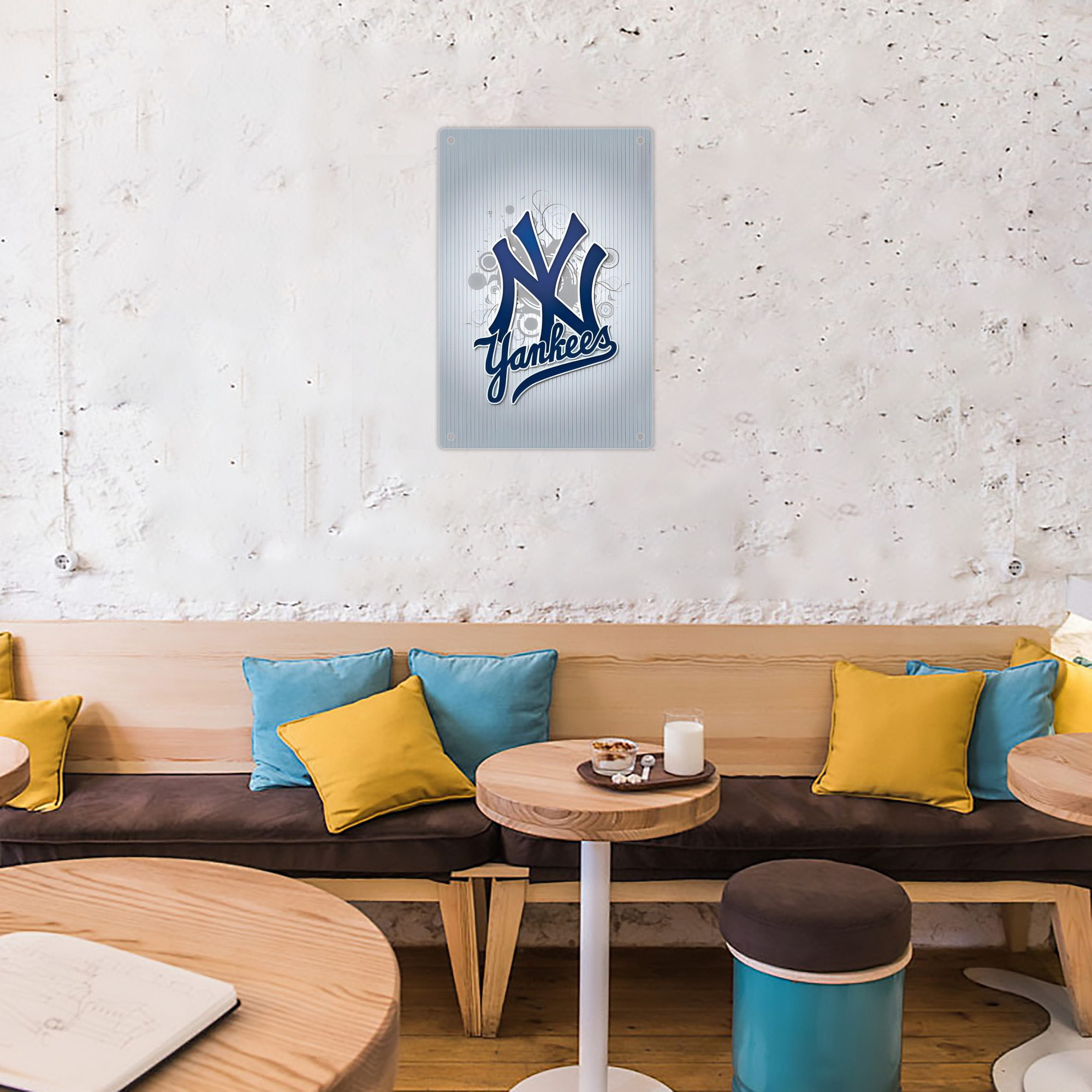New York Yankees 181 8x12inch Vertical Aluminum Sign - Durable Fade-Resistant Indoor/Outdoor Safety & Information Plaque For Office, Hotel, Restaurant, Bar, Public Spaces