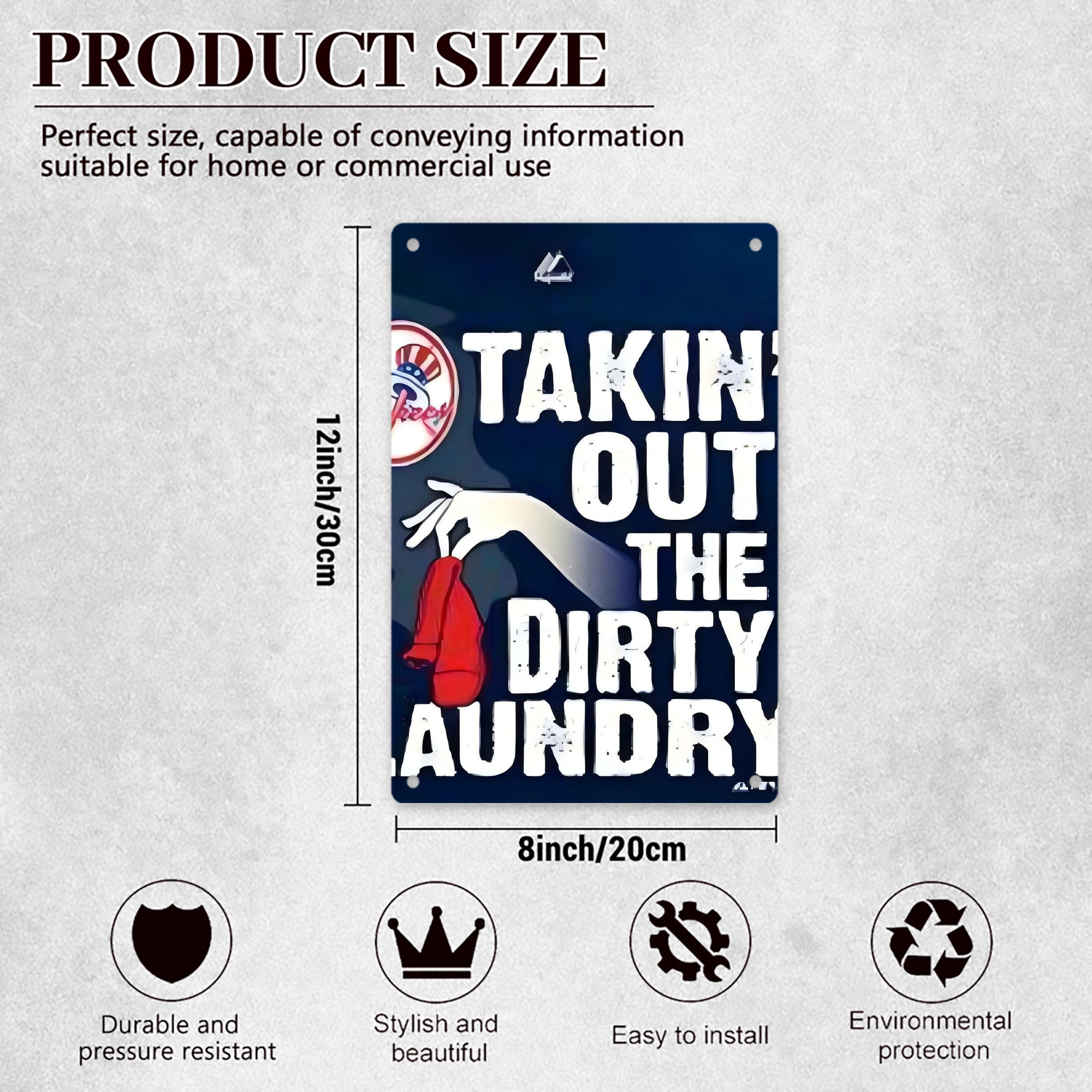 New York Yankees 210 8x12inch Vertical Aluminum Sign - Durable Fade-Resistant Indoor/Outdoor Safety & Information Plaque For Office, Hotel, Restaurant, Bar, Public Spaces