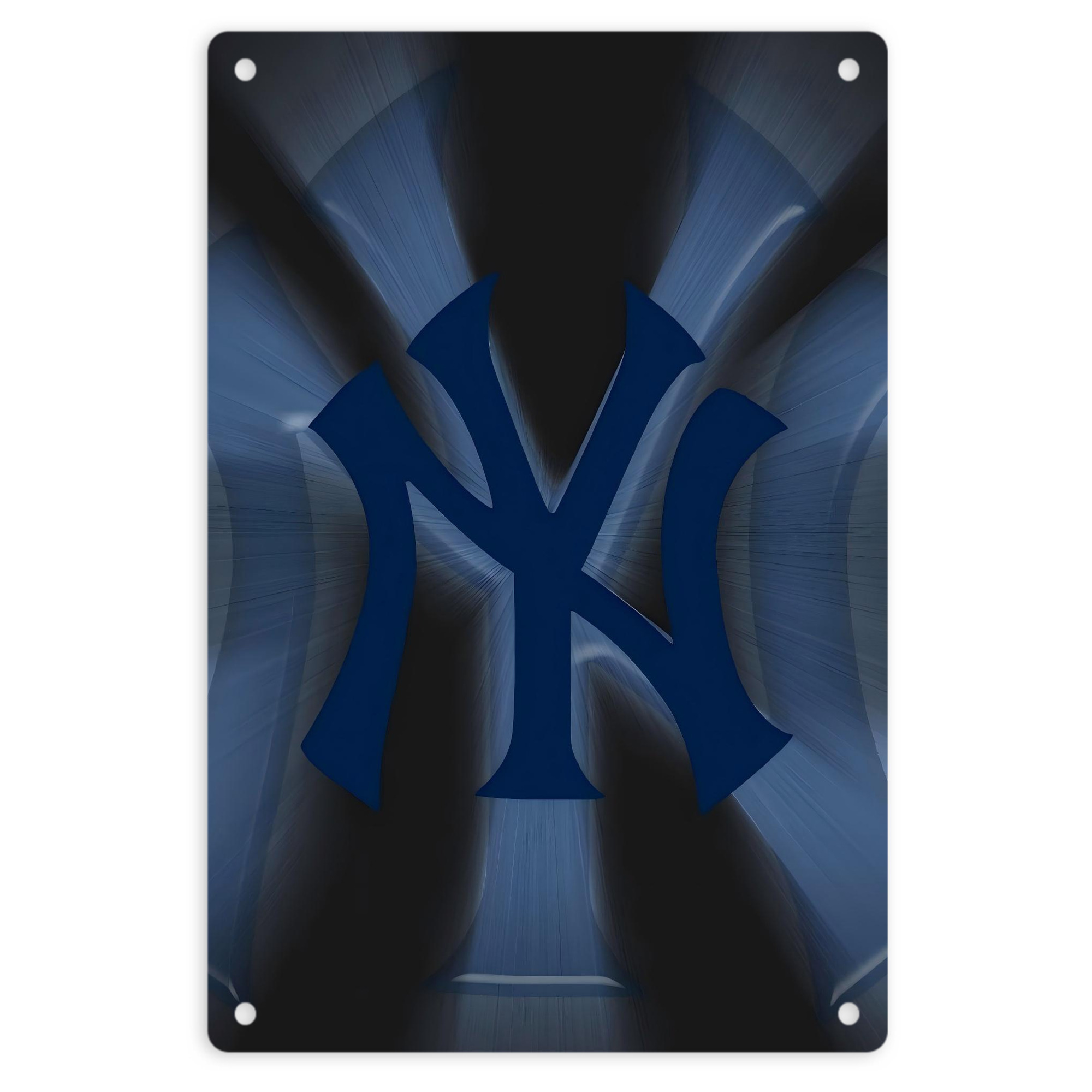 New York Yankees 110 8x12inch Vertical Aluminum Sign - Durable Fade-Resistant Indoor/Outdoor Safety & Information Plaque For Office, Hotel, Restaurant, Bar, Public Spaces