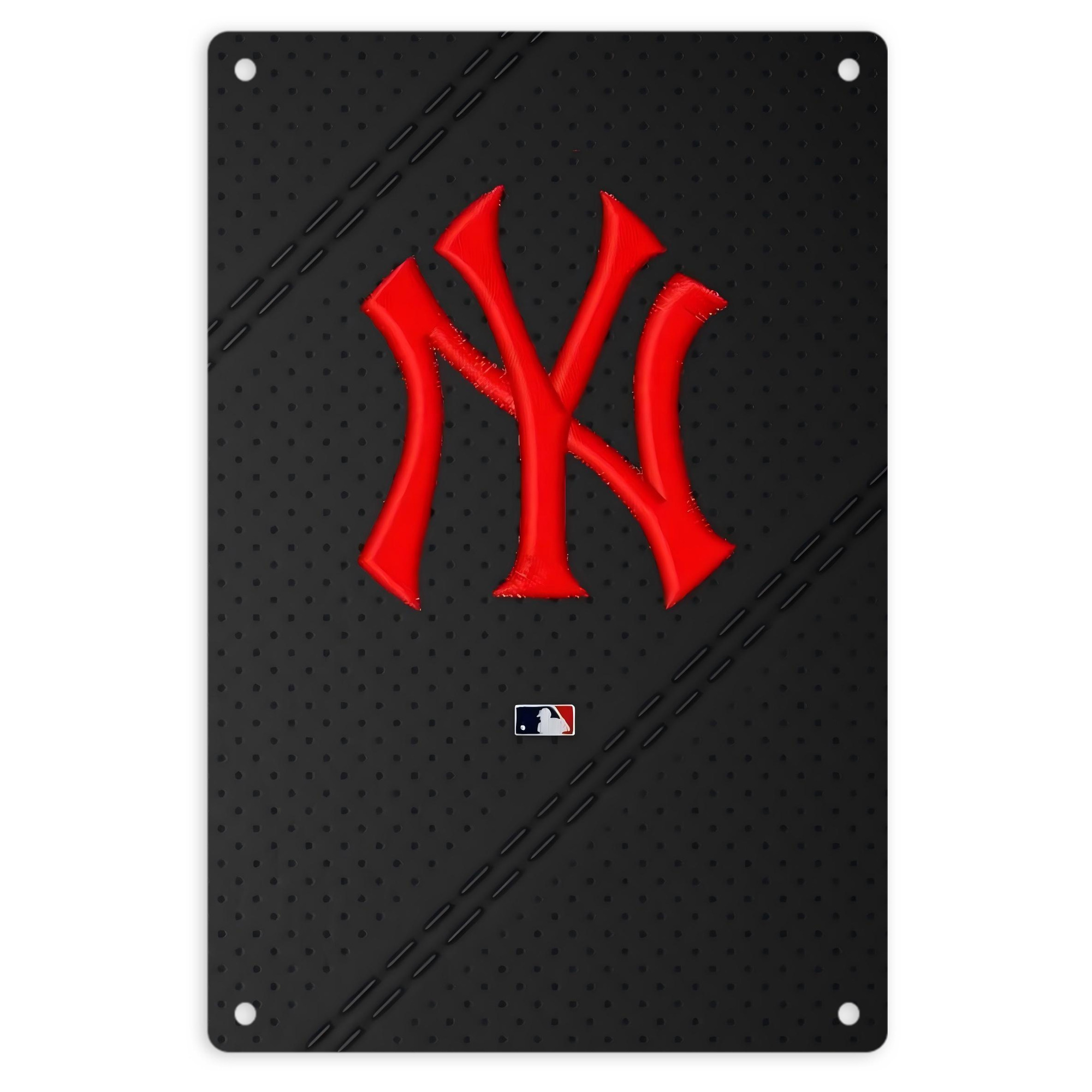 New York Yankees 121 8x12inch Vertical Aluminum Sign - Durable Fade-Resistant Indoor/Outdoor Safety & Information Plaque For Office, Hotel, Restaurant, Bar, Public Spaces