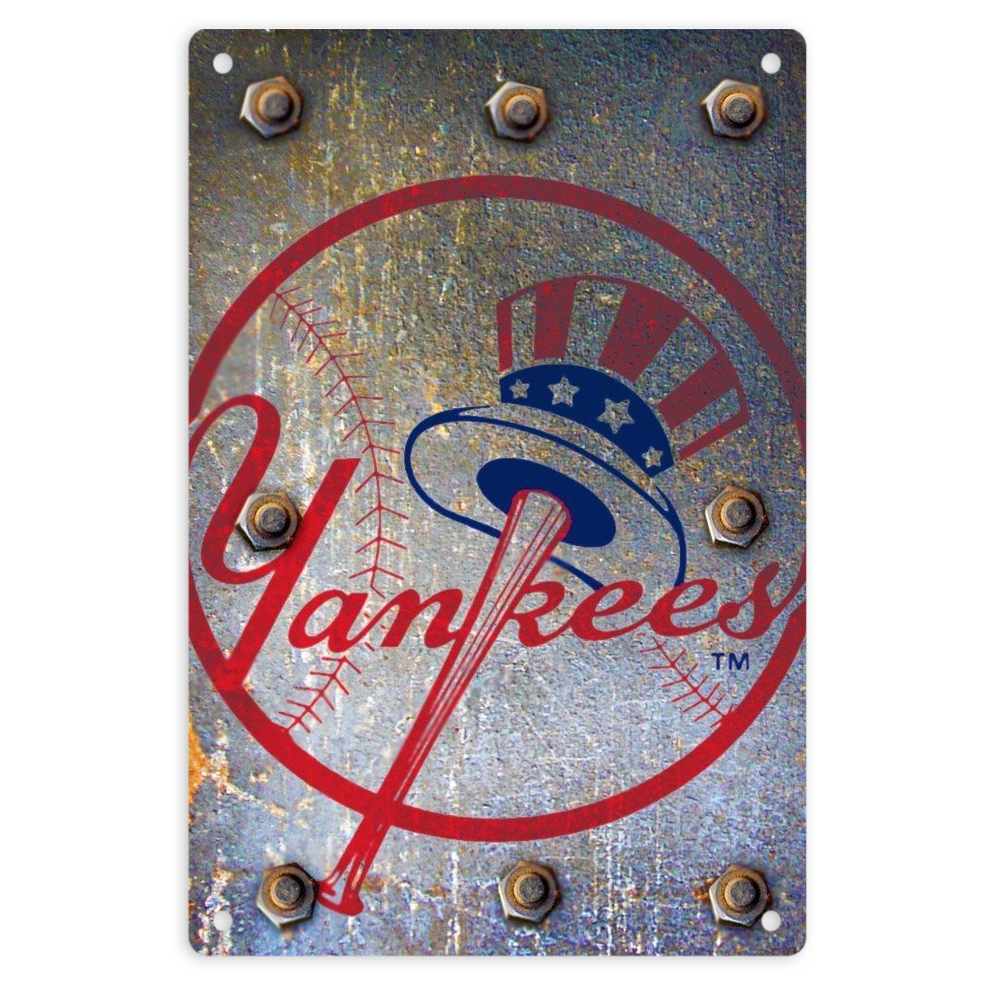 New York Yankees 112 8x12inch Vertical Aluminum Sign - Durable Fade-Resistant Indoor/Outdoor Safety & Information Plaque For Office, Hotel, Restaurant, Bar, Public Spaces