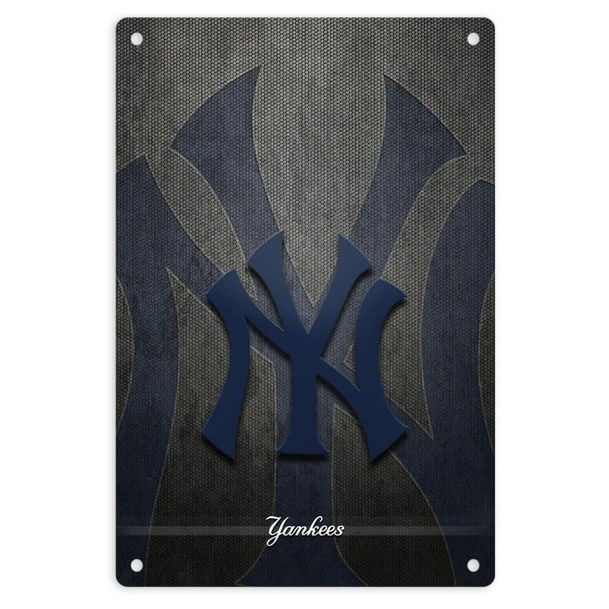 New York Yankees 153 8x12inch Vertical Aluminum Sign - Durable Fade-Resistant Indoor/Outdoor Safety & Information Plaque For Office, Hotel, Restaurant, Bar, Public Spaces