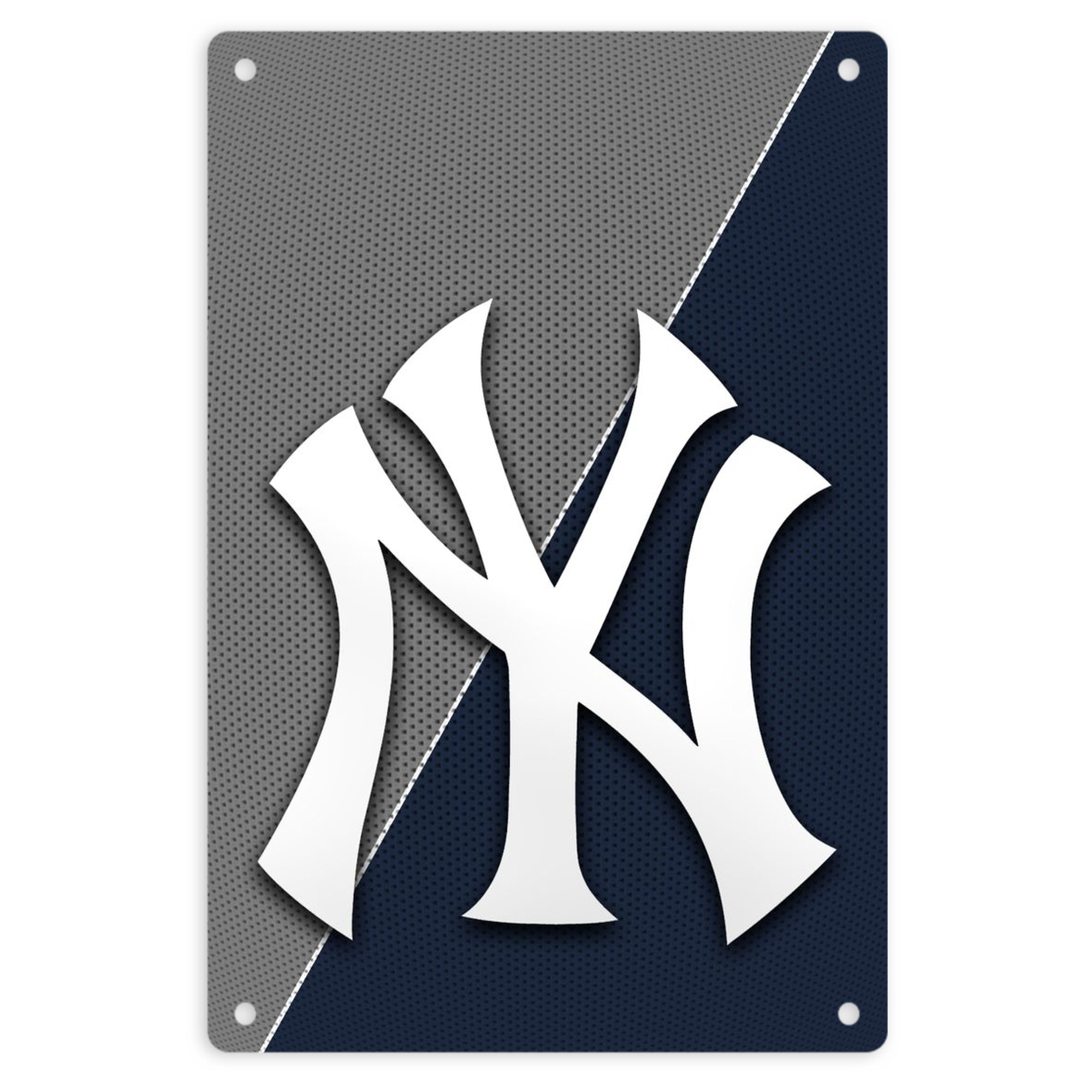 New York Yankees 177 8x12inch Vertical Aluminum Sign - Durable Fade-Resistant Indoor/Outdoor Safety & Information Plaque For Office, Hotel, Restaurant, Bar, Public Spaces