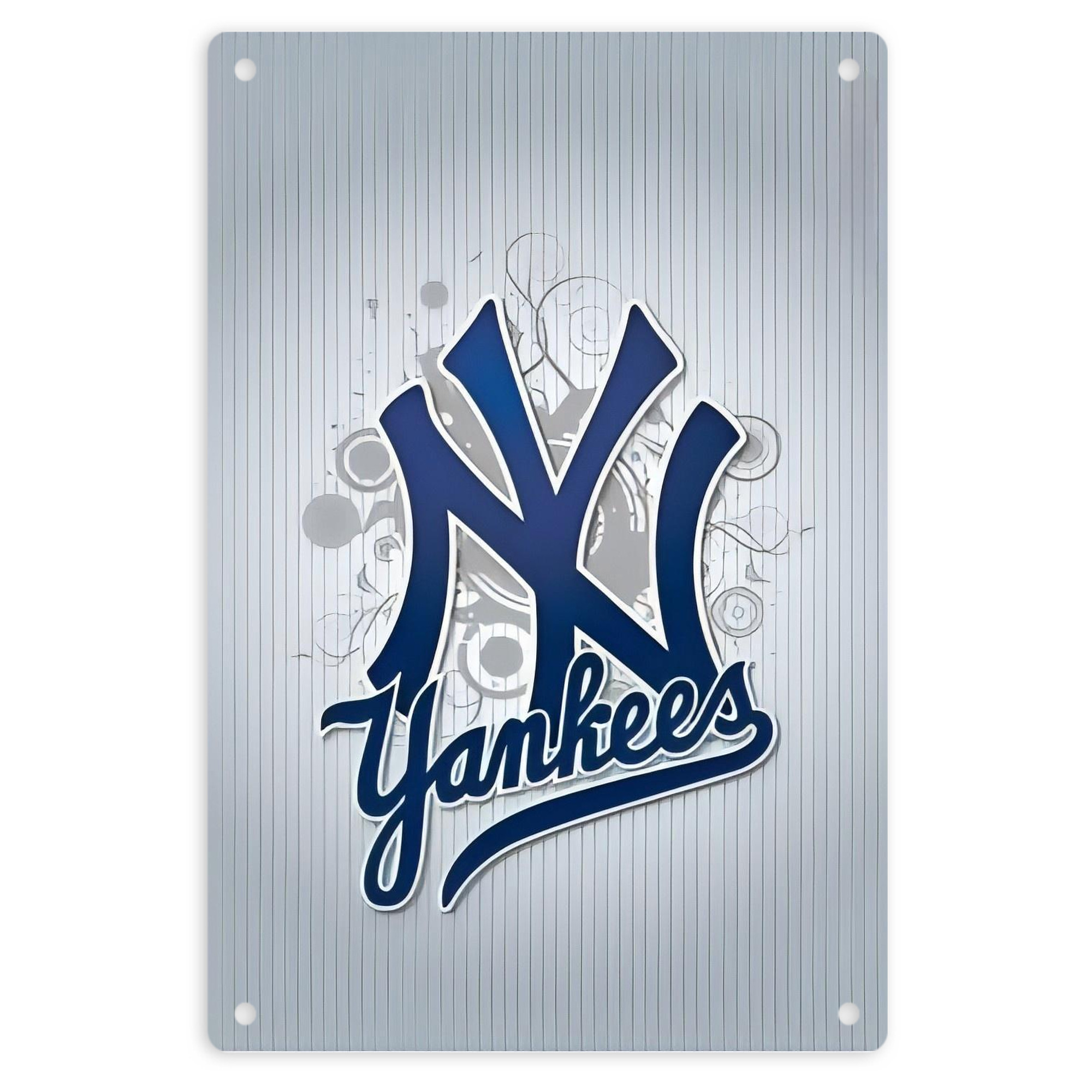 New York Yankees 181 8x12inch Vertical Aluminum Sign - Durable Fade-Resistant Indoor/Outdoor Safety & Information Plaque For Office, Hotel, Restaurant, Bar, Public Spaces