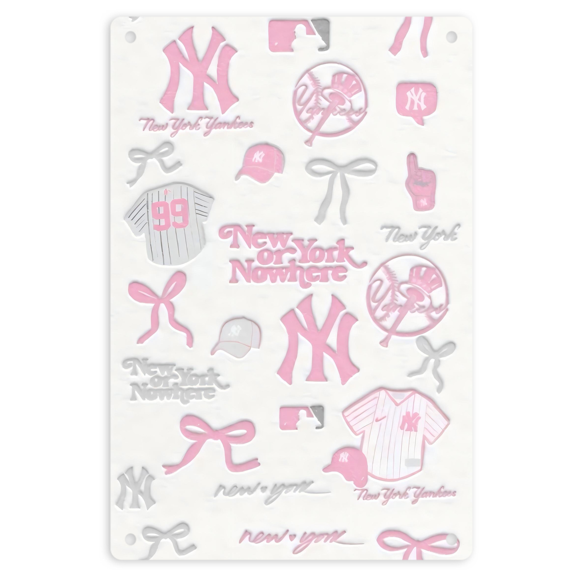 New York Yankees 206 8x12inch Vertical Aluminum Sign - Durable Fade-Resistant Indoor/Outdoor Safety & Information Plaque For Office, Hotel, Restaurant, Bar, Public Spaces