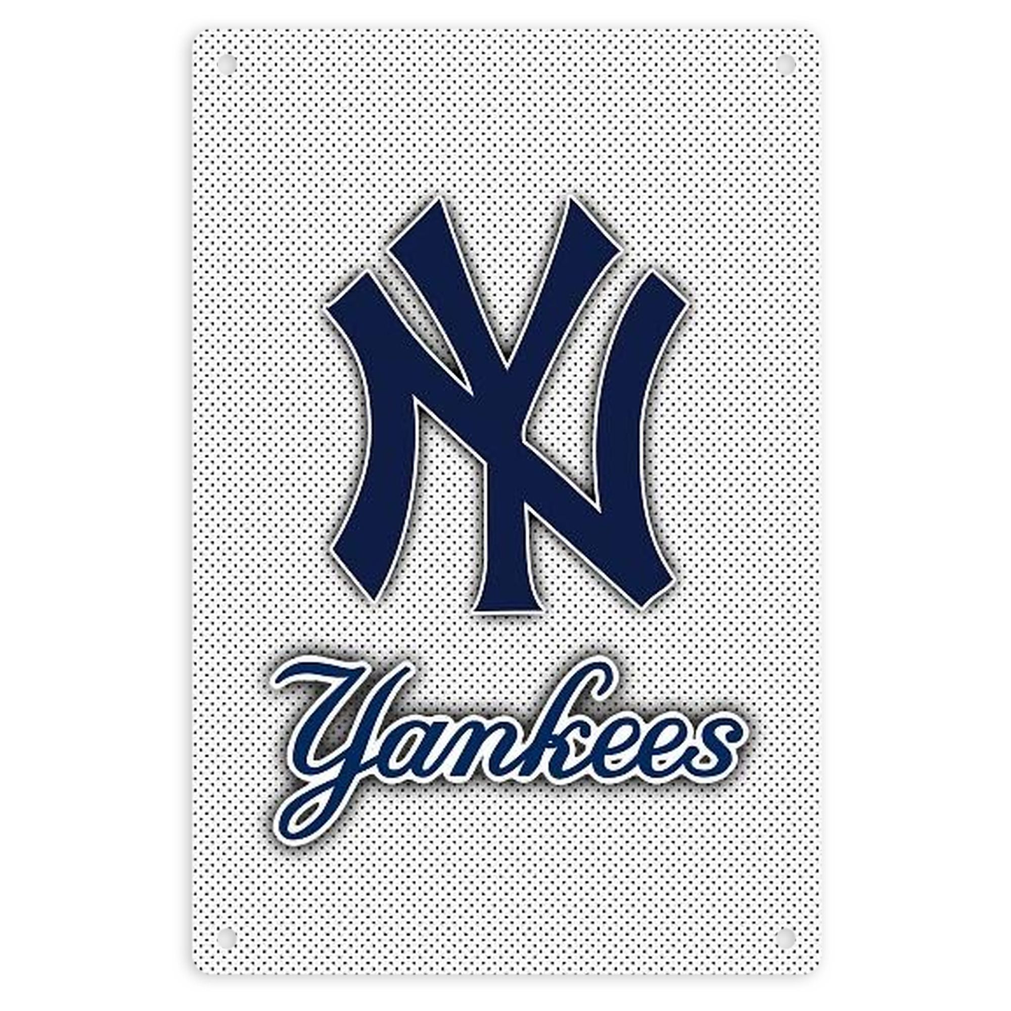 New York Yankees 192 8x12inch Vertical Aluminum Sign - Durable Fade-Resistant Indoor/Outdoor Safety & Information Plaque For Office, Hotel, Restaurant, Bar, Public Spaces