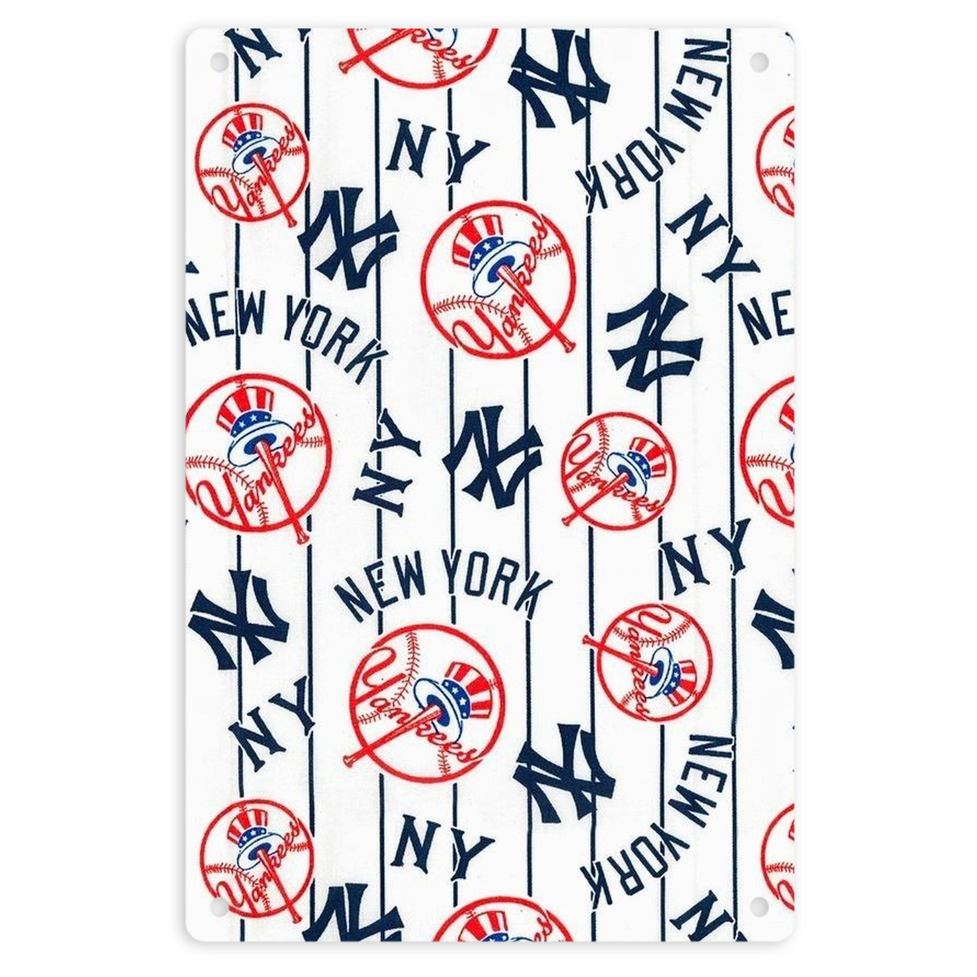 New York Yankees 219 8x12inch Vertical Aluminum Sign - Durable Fade-Resistant Indoor/Outdoor Safety & Information Plaque For Office, Hotel, Restaurant, Bar, Public Spaces