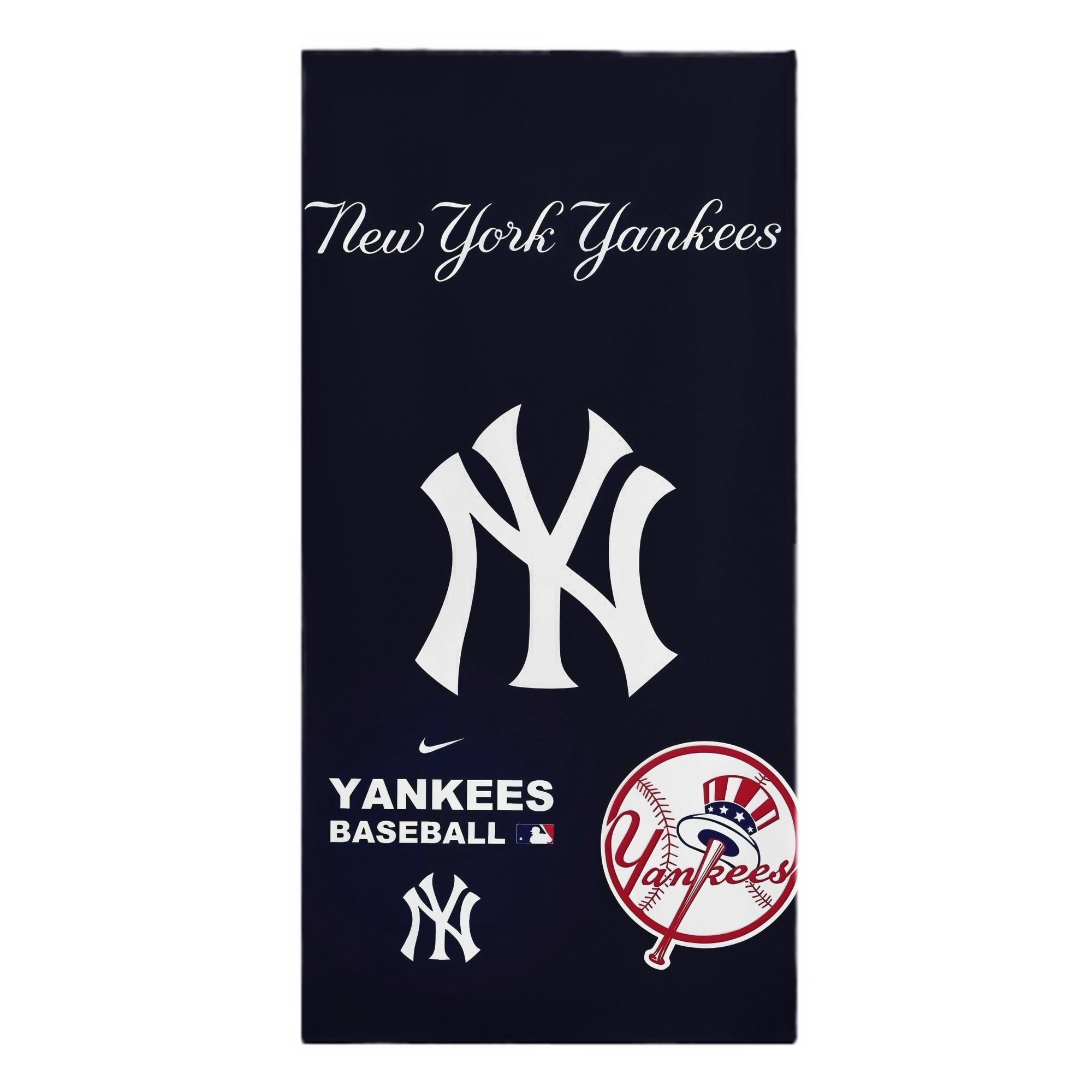 New York Yankees 122 Premium Microfiber Beach Towel – Soft, Large Size, Multi-Purpose For Beach, Picnic & Kids, Lightweight & Portable With Carry Bag, Easy Care