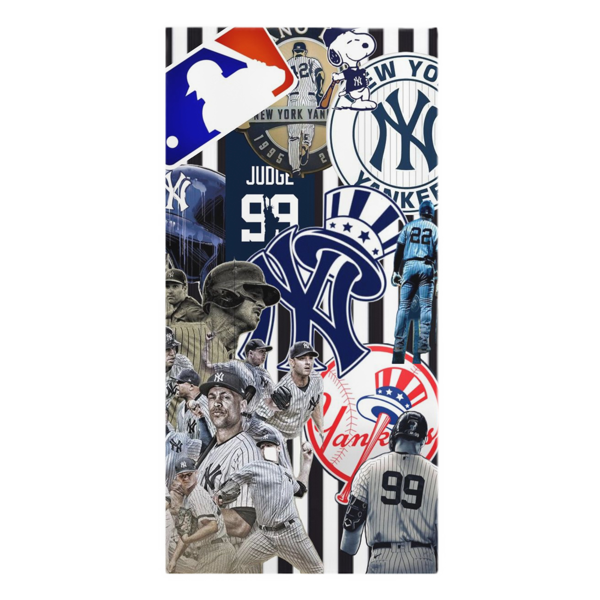 New York Yankees 138 Premium Microfiber Beach Towel – Soft, Large Size, Multi-Purpose For Beach, Picnic & Kids, Lightweight & Portable With Carry Bag, Easy Care