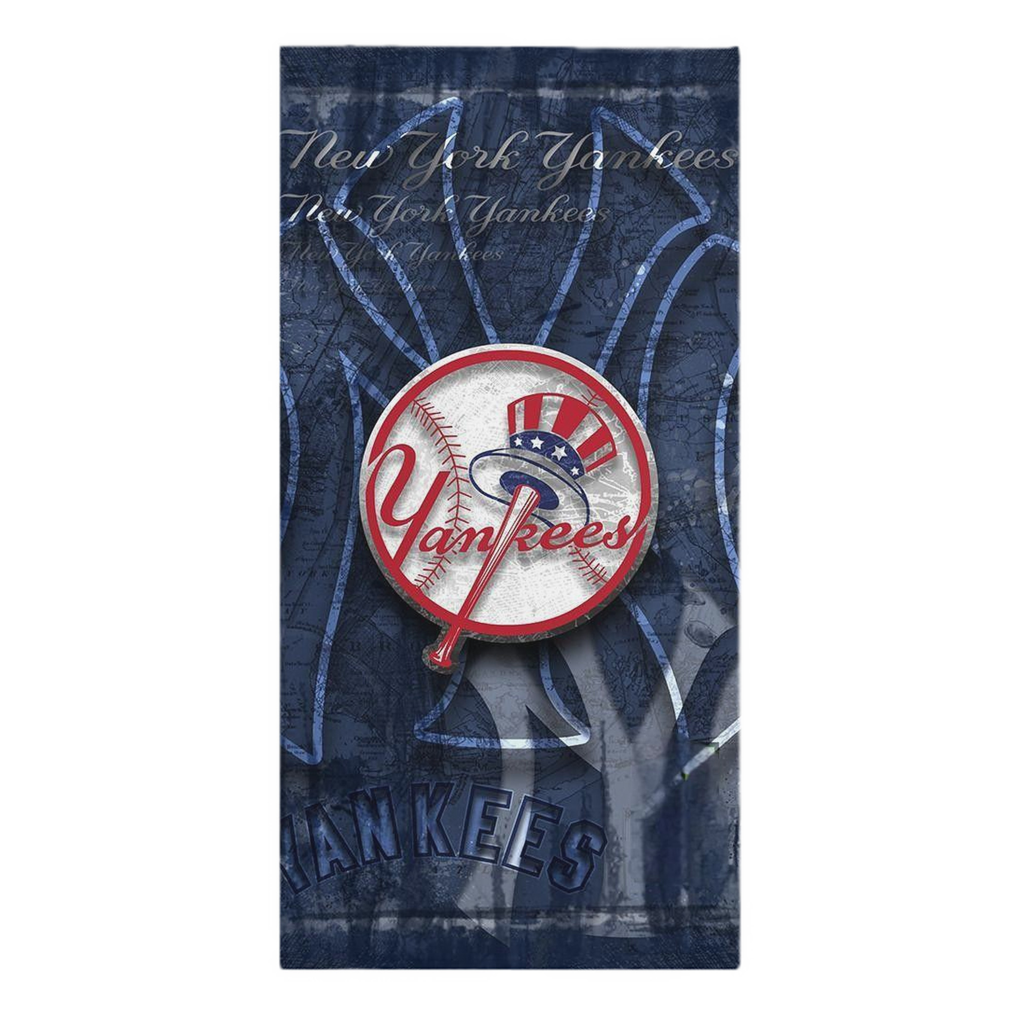 New York Yankees 190 Premium Microfiber Beach Towel – Soft, Large Size, Multi-Purpose For Beach, Picnic & Kids, Lightweight & Portable With Carry Bag, Easy Care