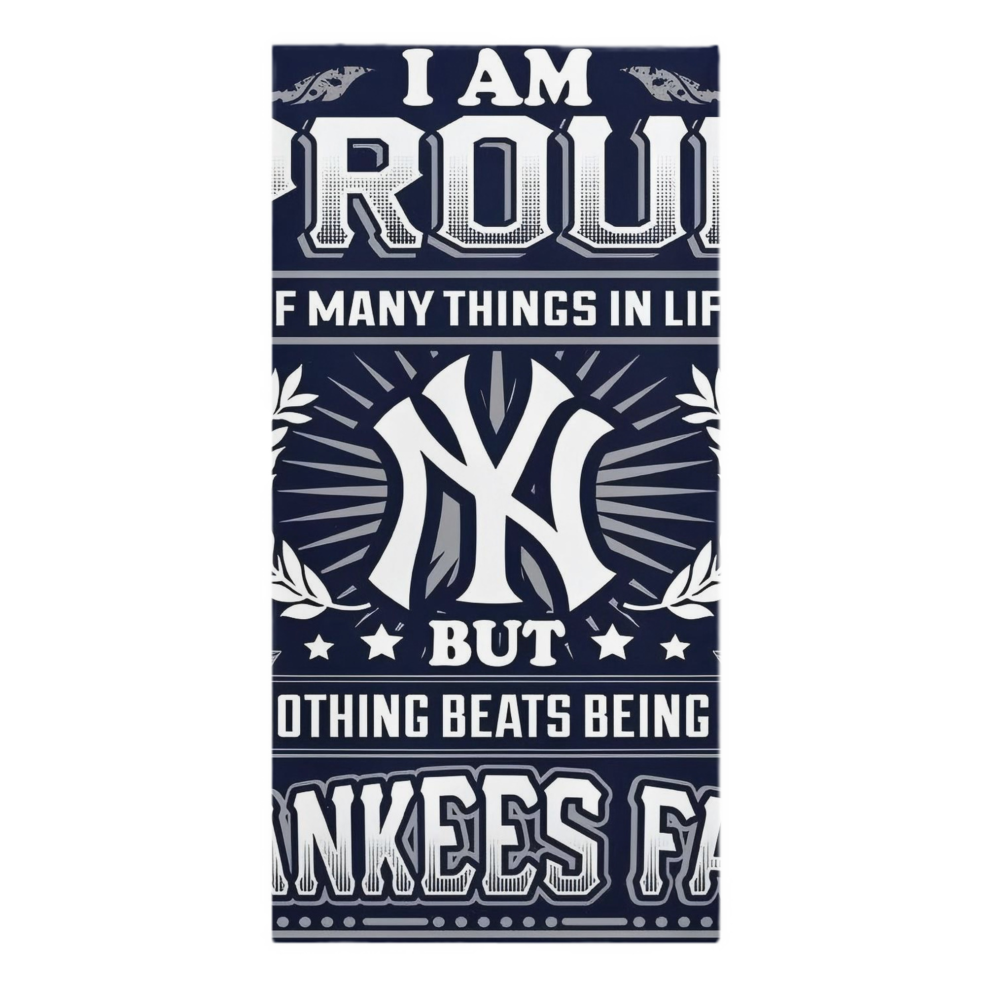 New York Yankees 301 Premium Microfiber Beach Towel – Soft, Large Size, Multi-Purpose For Beach, Picnic & Kids, Lightweight & Portable With Carry Bag, Easy Care