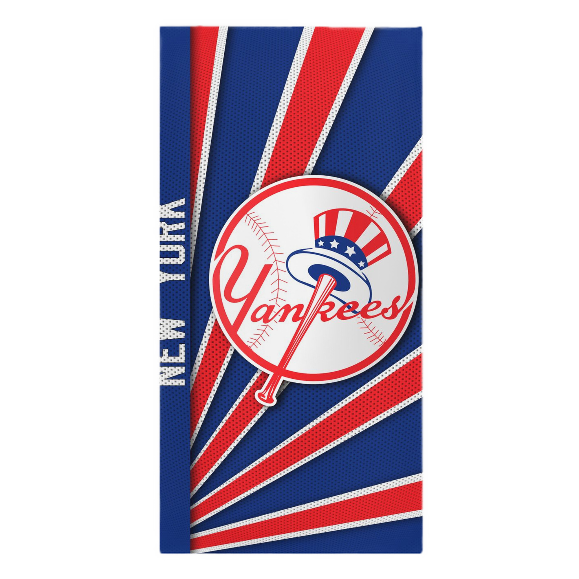 New York Yankees 182 Premium Microfiber Beach Towel – Soft, Large Size, Multi-Purpose For Beach, Picnic & Kids, Lightweight & Portable With Carry Bag, Easy Care