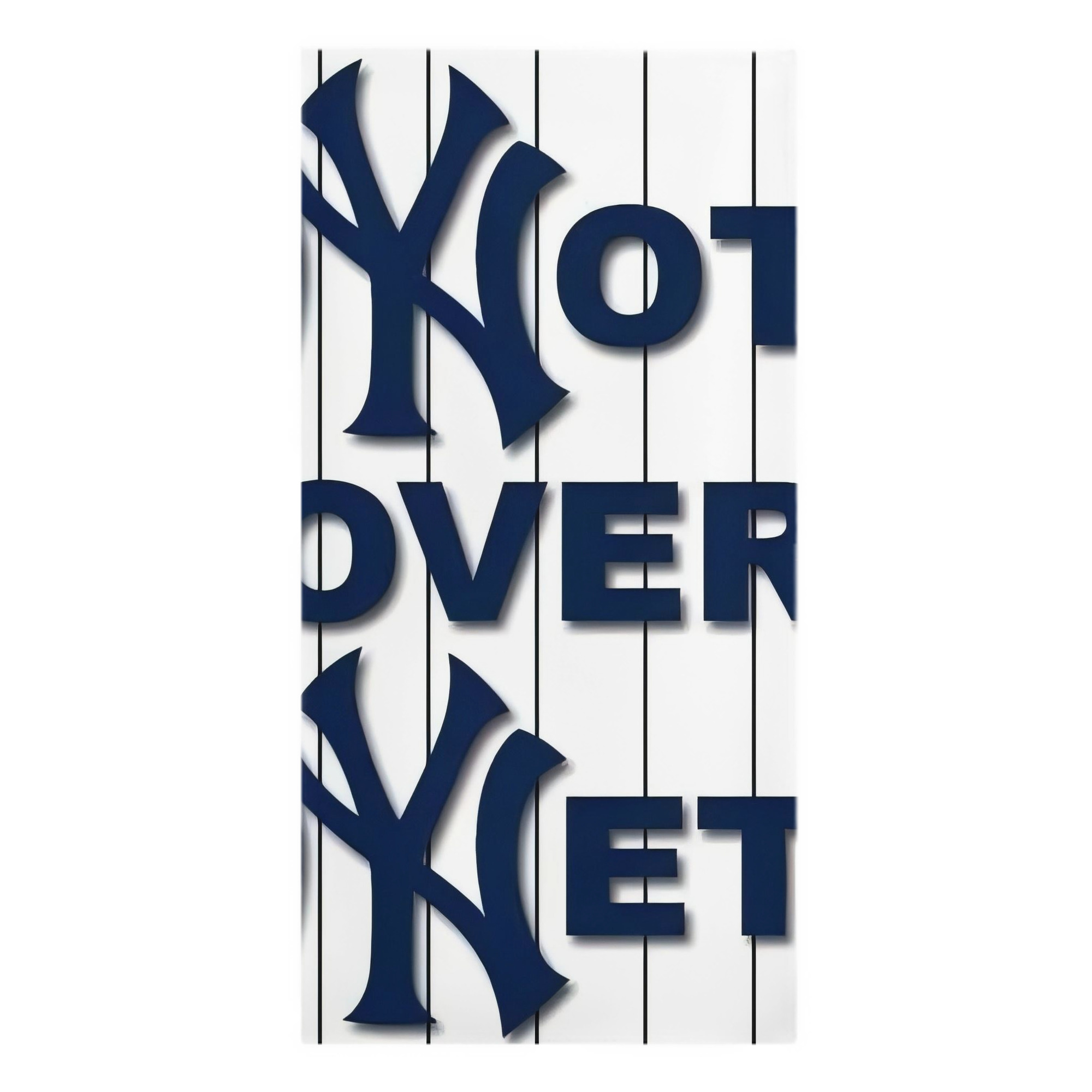 New York Yankees Not over Net Premium Microfiber Beach Towel – Soft, Large Size, Multi-Purpose For Beach, Picnic & Kids, Lightweight & Portable With Carry Bag, Easy Care