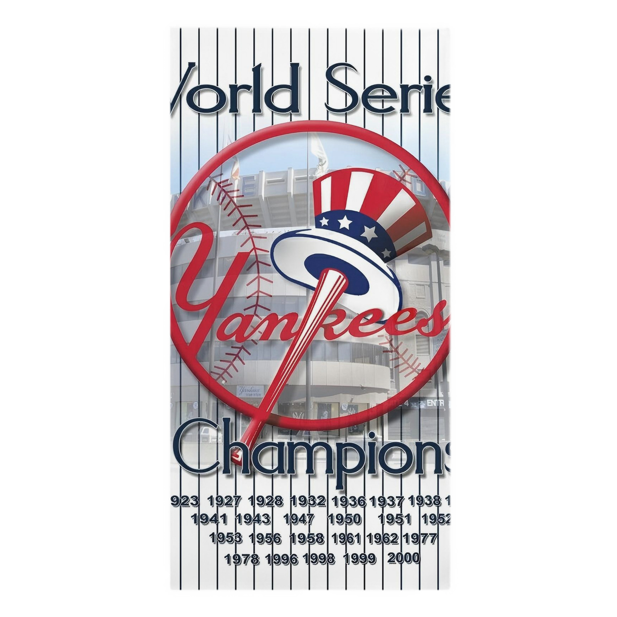 New York Yankees 184 Premium Microfiber Beach Towel – Soft, Large Size, Multi-Purpose For Beach, Picnic & Kids, Lightweight & Portable With Carry Bag, Easy Care