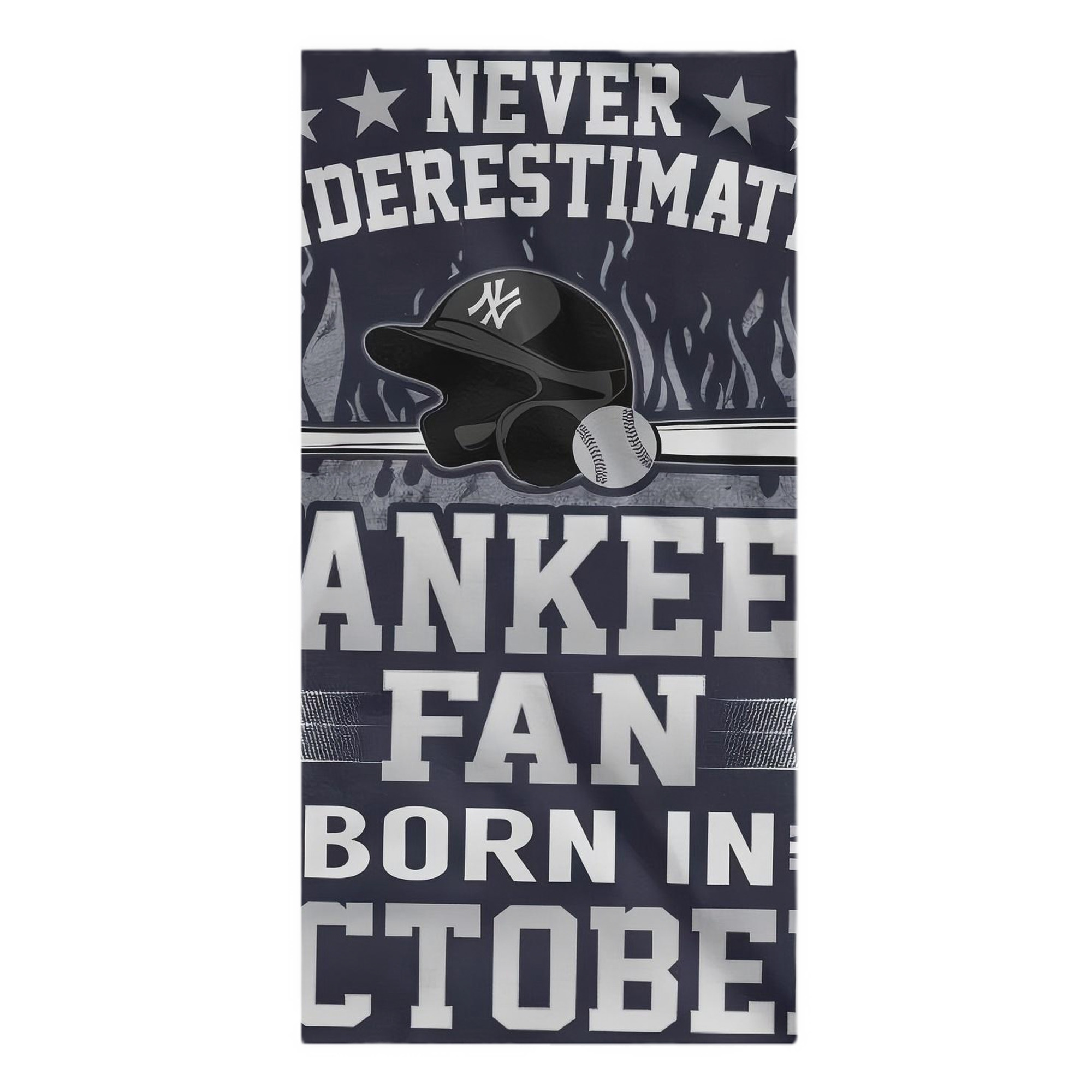 New York Yankees 349 Premium Microfiber Beach Towel – Soft, Large Size, Multi-Purpose For Beach, Picnic & Kids, Lightweight & Portable With Carry Bag, Easy Care