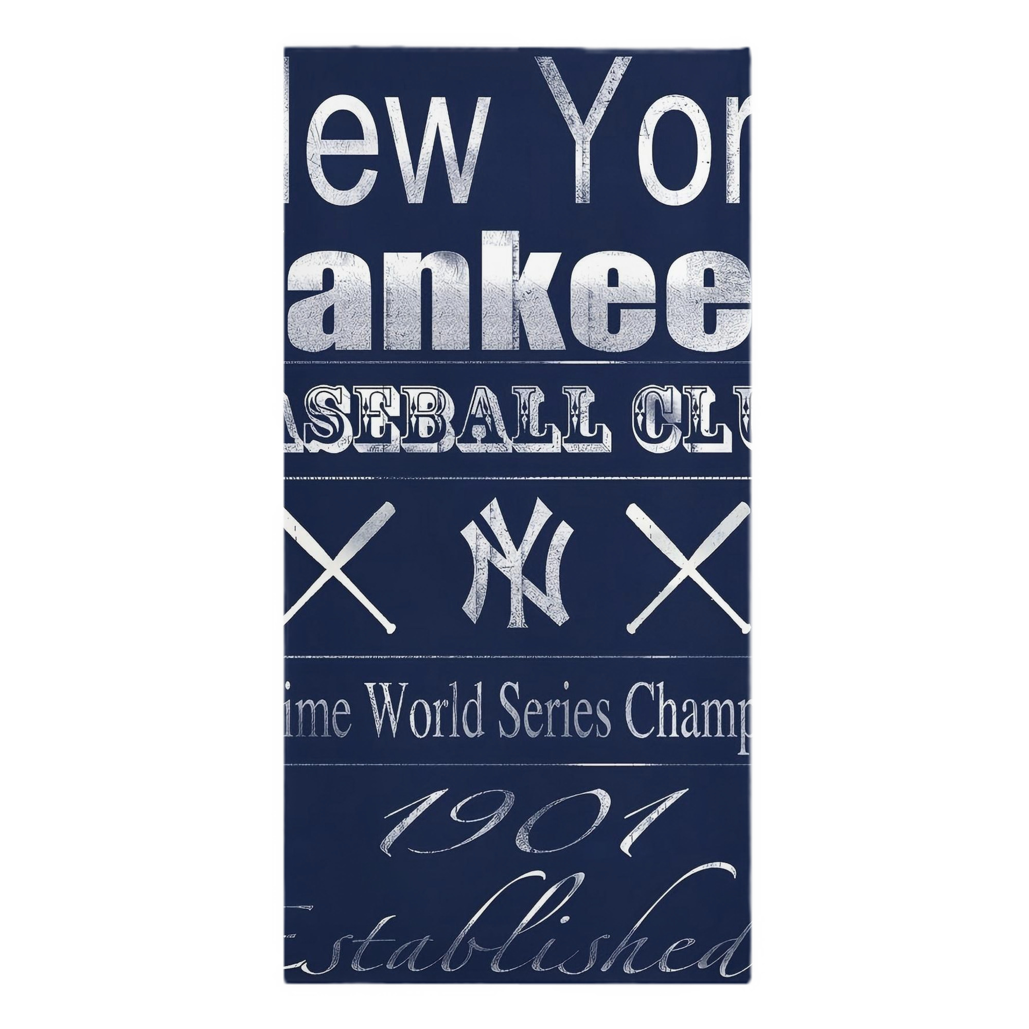 New York Yankees 205 Premium Microfiber Beach Towel – Soft, Large Size, Multi-Purpose For Beach, Picnic & Kids, Lightweight & Portable With Carry Bag, Easy Care