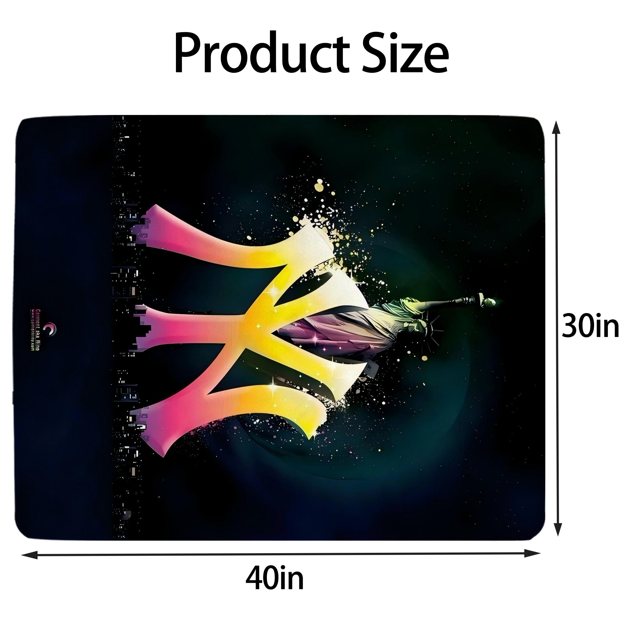 New York Yankees 149 Soft Plush Fleece Blanket 30x40 Inch - 300GSM Flannel, Ultra Soft & Warm, Lightweight & Durable, Perfect For Kids, Adults, Couch, Bed, Camping, Travel, Gift For Family & Friends