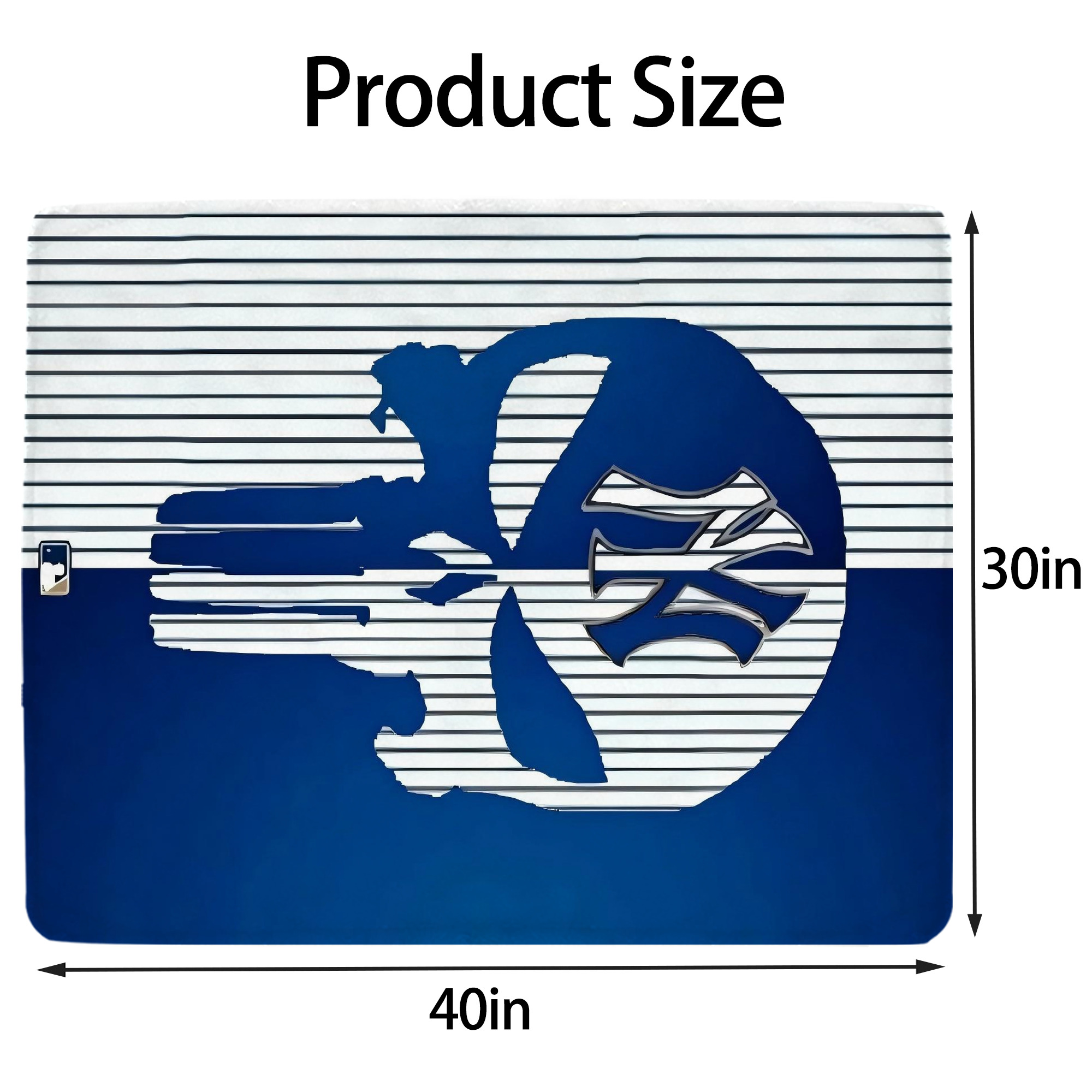 New York Yankees 154 Soft Plush Fleece Blanket 30x40 Inch - 300GSM Flannel, Ultra Soft & Warm, Lightweight & Durable, Perfect For Kids, Adults, Couch, Bed, Camping, Travel, Gift For Family & Friends