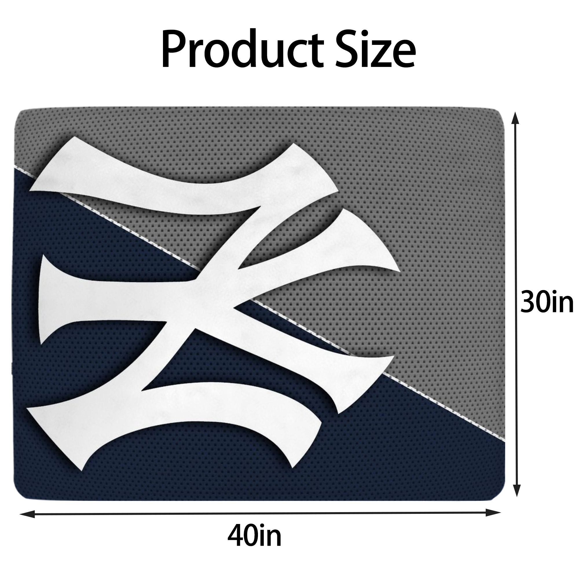 New York Yankees 177 Soft Plush Fleece Blanket 30x40 Inch - 300GSM Flannel, Ultra Soft & Warm, Lightweight & Durable, Perfect For Kids, Adults, Couch, Bed, Camping, Travel, Gift For Family & Friends