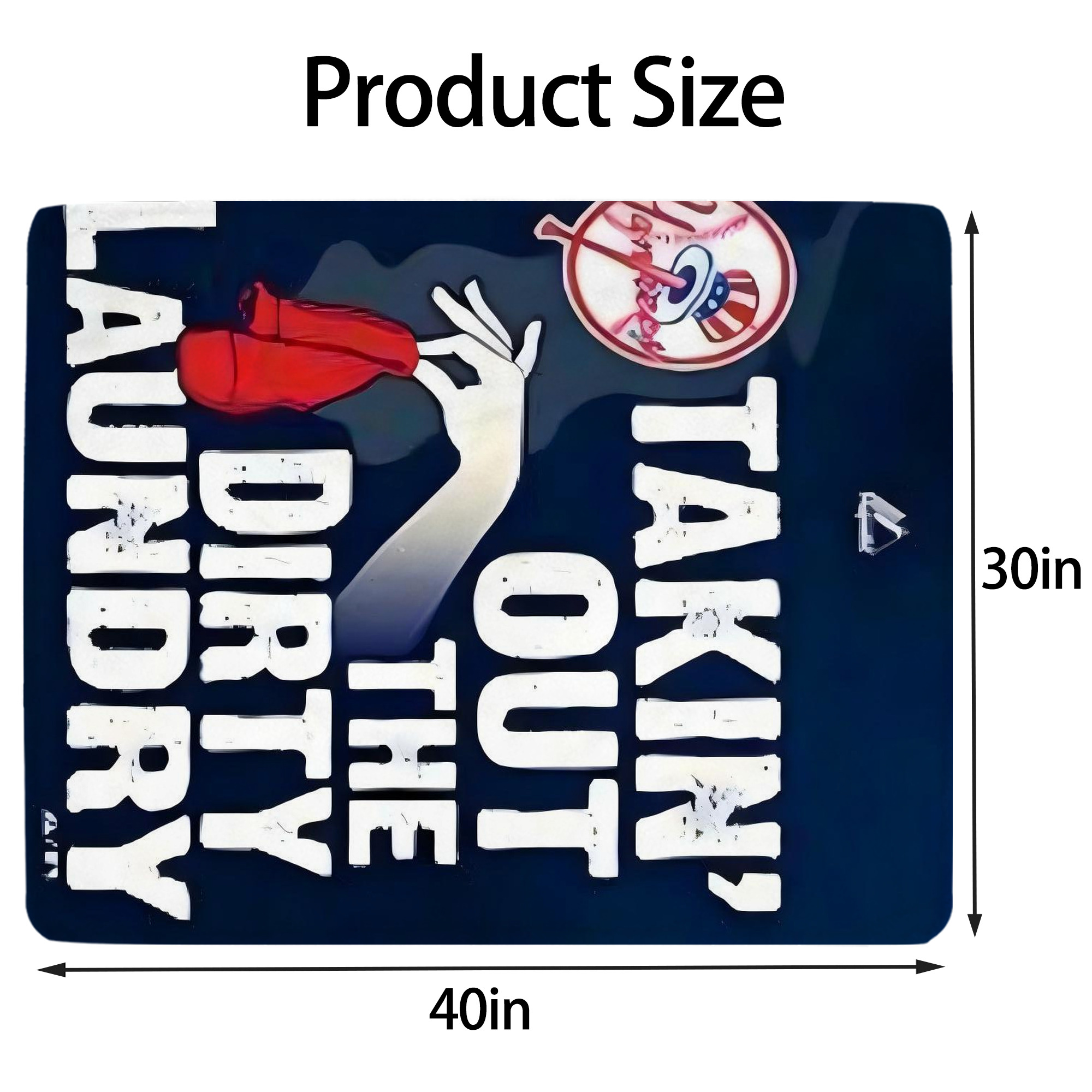 New York Yankees 210 Soft Plush Fleece Blanket 30x40 Inch - 300GSM Flannel, Ultra Soft & Warm, Lightweight & Durable, Perfect For Kids, Adults, Couch, Bed, Camping, Travel, Gift For Family & Friends