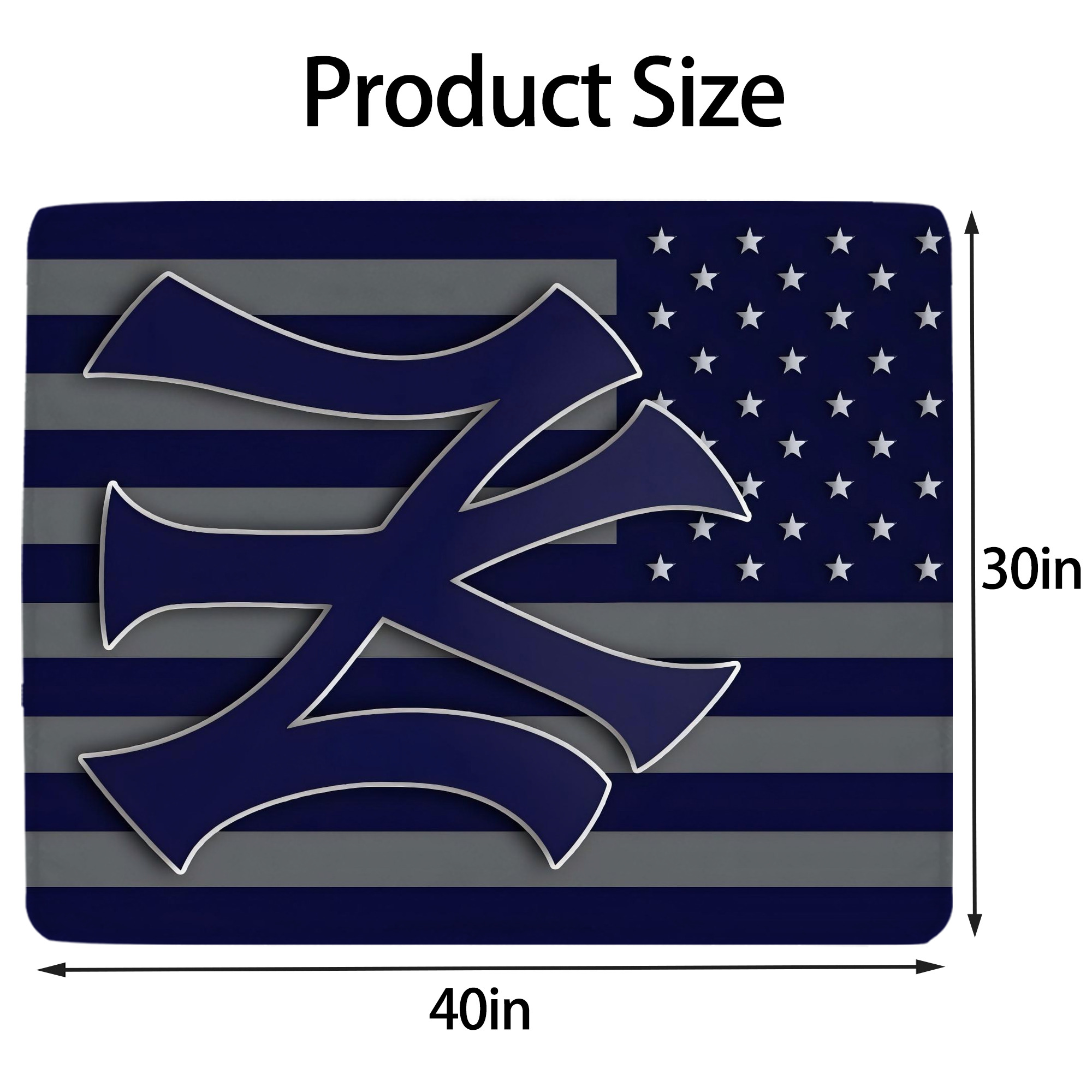 New York Yankees 162 Soft Plush Fleece Blanket 30x40 Inch - 300GSM Flannel, Ultra Soft & Warm, Lightweight & Durable, Perfect For Kids, Adults, Couch, Bed, Camping, Travel, Gift For Family & Friends