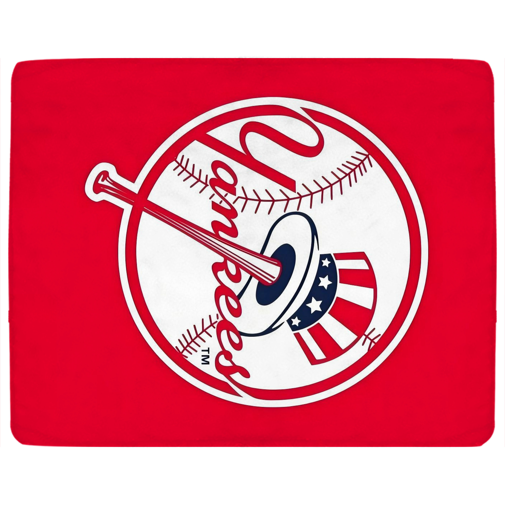 New York Yankees 165 Soft Plush Fleece Blanket 30x40 Inch - 300GSM Flannel, Ultra Soft & Warm, Lightweight & Durable, Perfect For Kids, Adults, Couch, Bed, Camping, Travel, Gift For Family & Friends