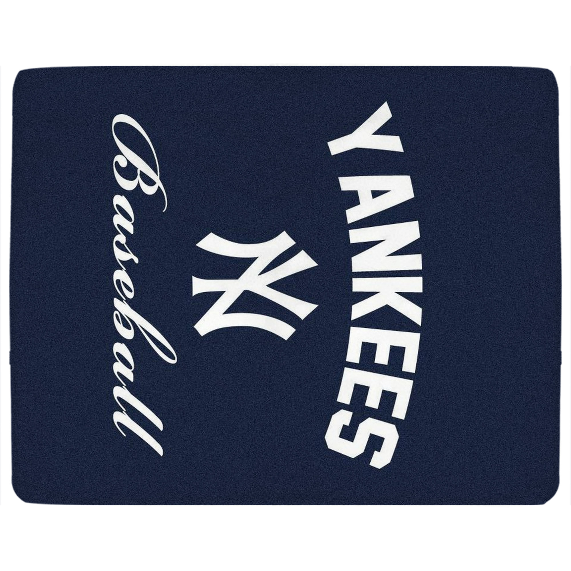 New York Yankees Baseball Soft Plush Fleece Blanket 30x40 Inch - 300GSM Flannel, Ultra Soft & Warm, Lightweight & Durable, Perfect For Kids, Adults, Couch, Bed, Camping, Travel, Gift For Family & Friends
