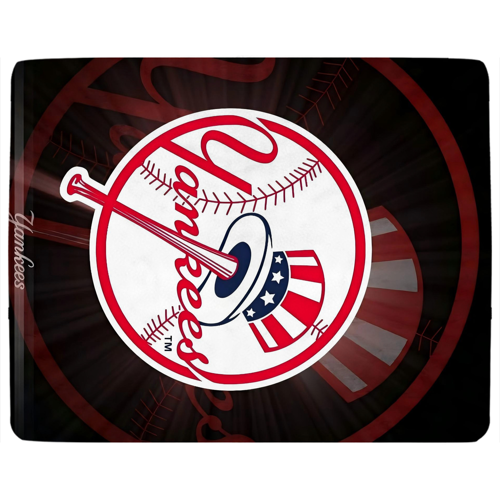 New York Yankees 124 Soft Plush Fleece Blanket 30x40 Inch - 300GSM Flannel, Ultra Soft & Warm, Lightweight & Durable, Perfect For Kids, Adults, Couch, Bed, Camping, Travel, Gift For Family & Friends