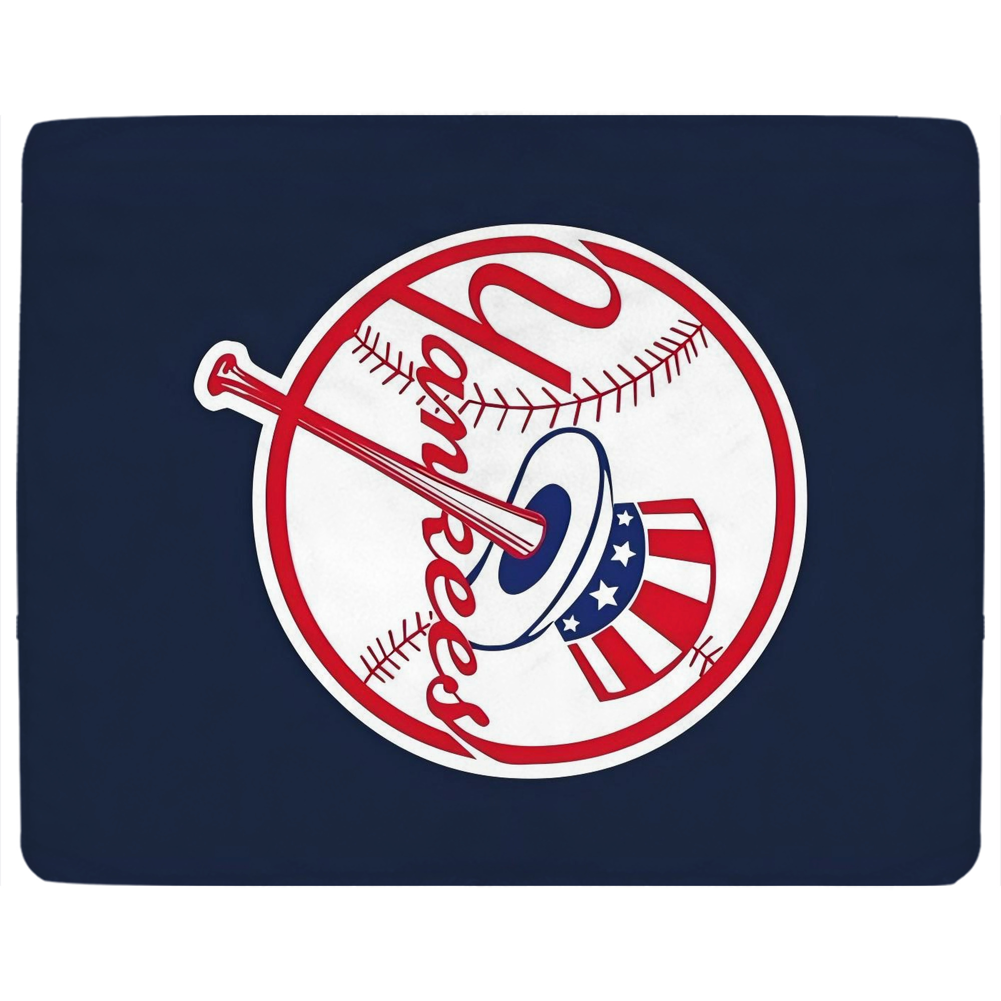 New York Yankees 216 Soft Plush Fleece Blanket 30x40 Inch - 300GSM Flannel, Ultra Soft & Warm, Lightweight & Durable, Perfect For Kids, Adults, Couch, Bed, Camping, Travel, Gift For Family & Friends