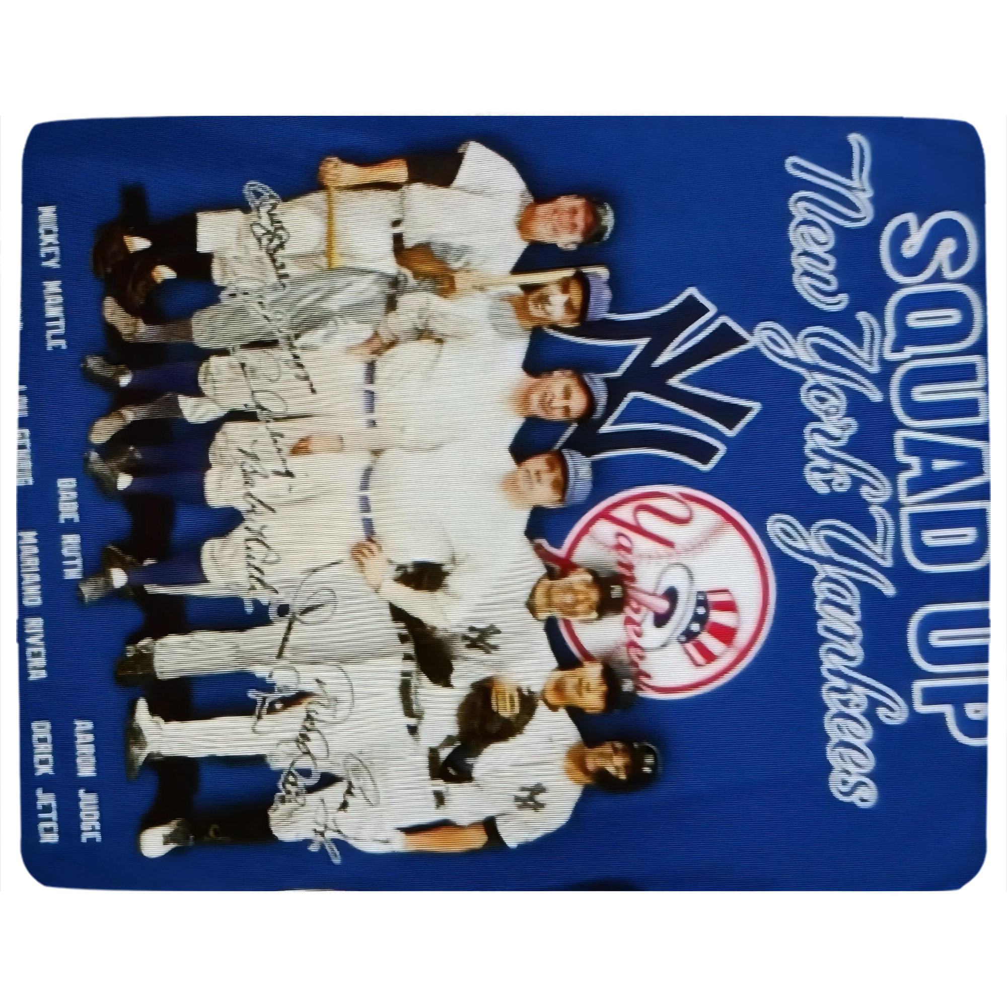 New York Yankees 312 Soft Plush Fleece Blanket 30x40 Inch - 300GSM Flannel, Ultra Soft & Warm, Lightweight & Durable, Perfect For Kids, Adults, Couch, Bed, Camping, Travel, Gift For Family & Friends