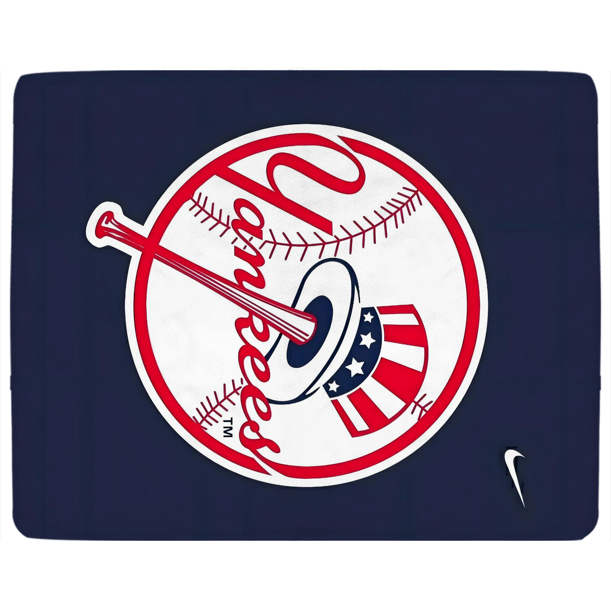 New York Yankees 157 Soft Plush Fleece Blanket 30x40 Inch - 300GSM Flannel, Ultra Soft & Warm, Lightweight & Durable, Perfect For Kids, Adults, Couch, Bed, Camping, Travel, Gift For Family & Friends