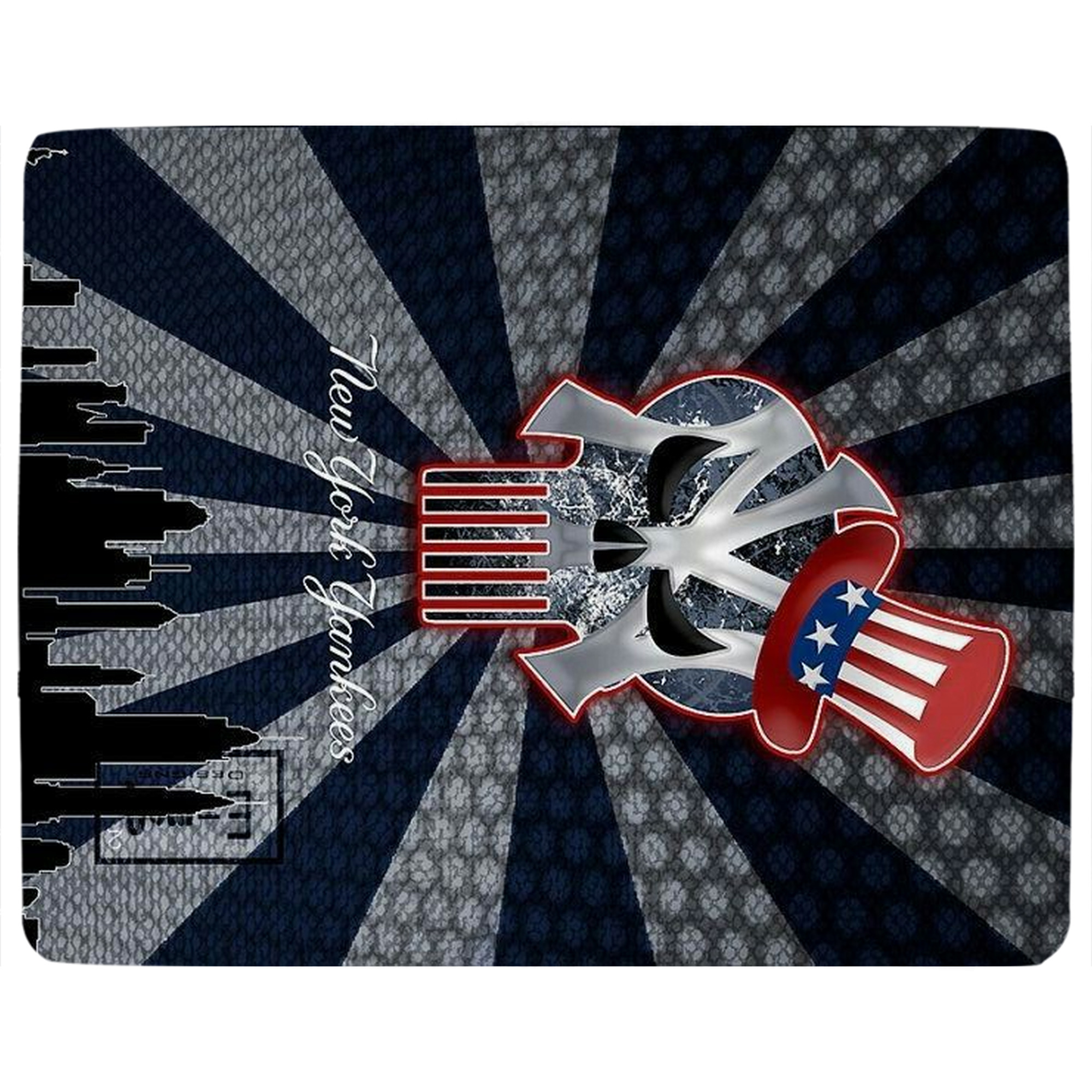 New York Yankees 340 Soft Plush Fleece Blanket 30x40 Inch - 300GSM Flannel, Ultra Soft & Warm, Lightweight & Durable, Perfect For Kids, Adults, Couch, Bed, Camping, Travel, Gift For Family & Friends