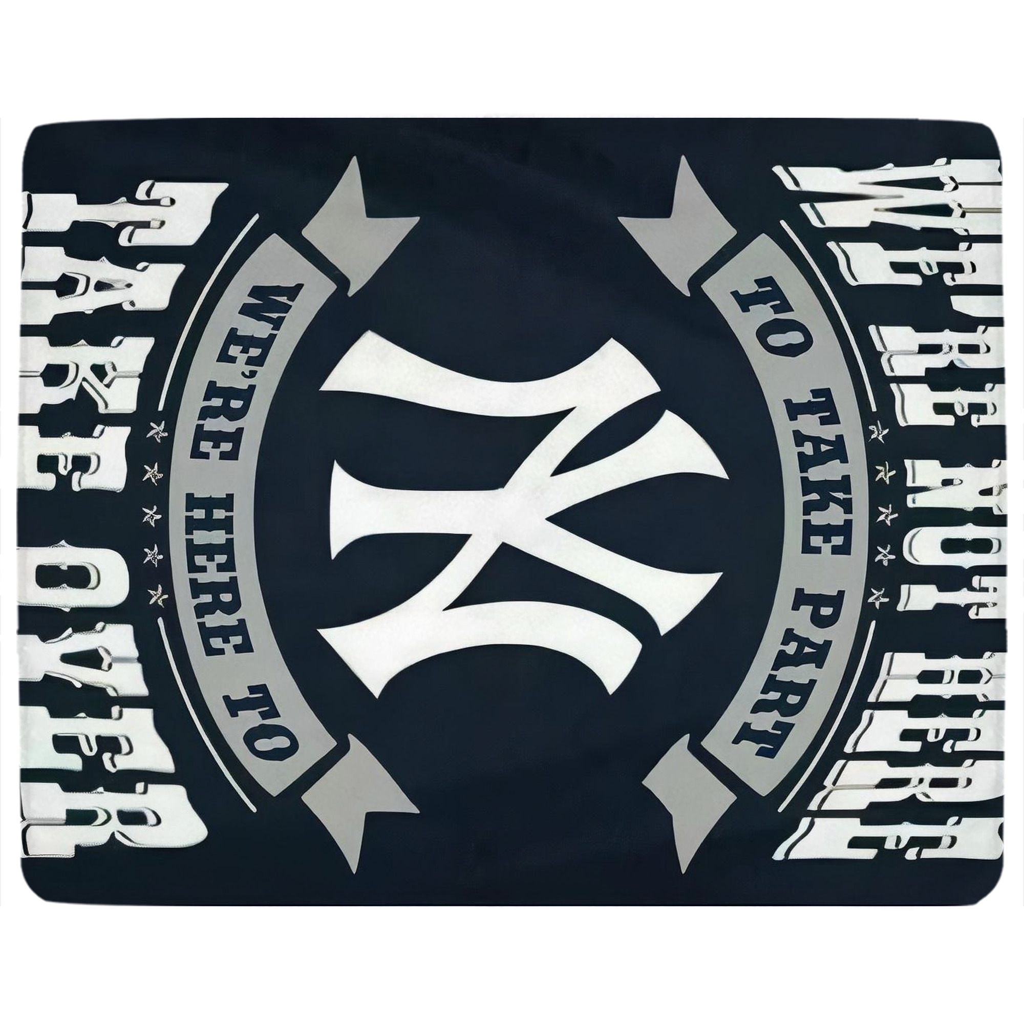 New York Yankees 302 Soft Plush Fleece Blanket 30x40 Inch - 300GSM Flannel, Ultra Soft & Warm, Lightweight & Durable, Perfect For Kids, Adults, Couch, Bed, Camping, Travel, Gift For Family & Friends