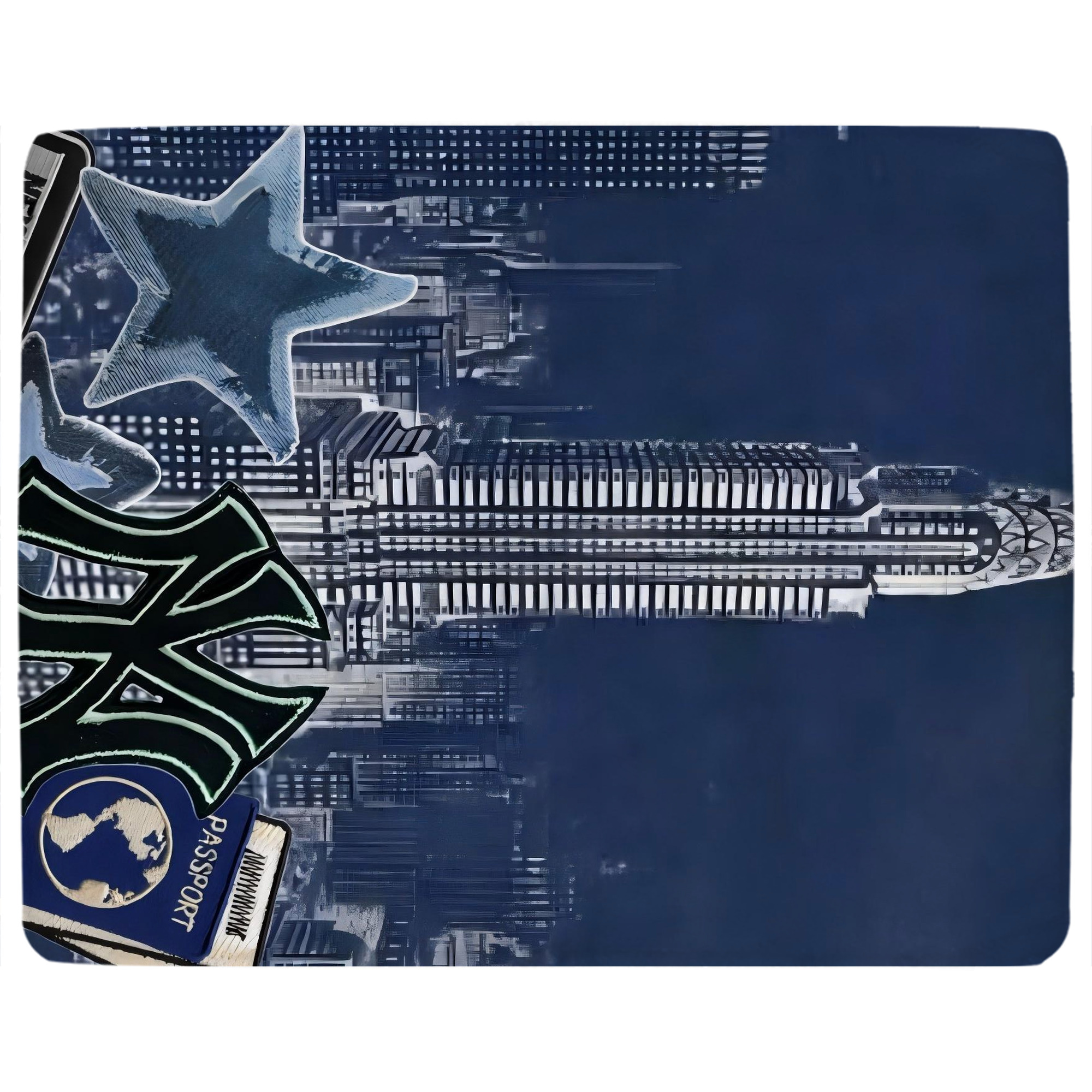 New York Yankees 331 Soft Plush Fleece Blanket 30x40 Inch - 300GSM Flannel, Ultra Soft & Warm, Lightweight & Durable, Perfect For Kids, Adults, Couch, Bed, Camping, Travel, Gift For Family & Friends