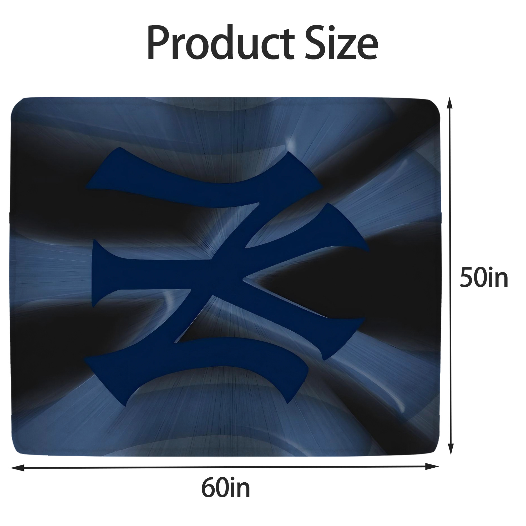 New York Yankees 110 Soft Fleece Throw Blanket 50 X 60 Inch – Super Soft, Lightweight, And Durable – Perfect For Sofa, Bed, Camping, And More – Ideal Gift For Family And Friends