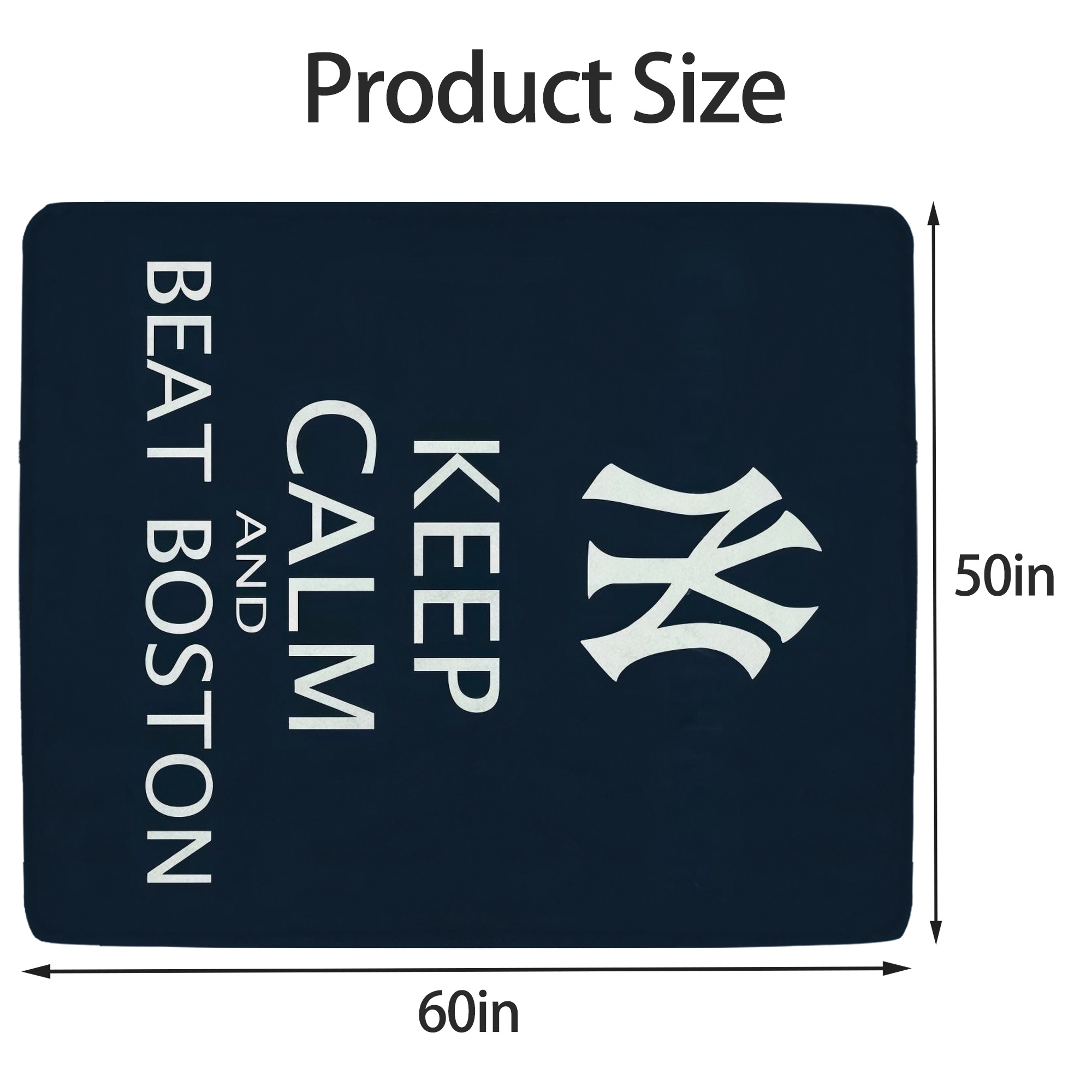 New York Yankees 136 Soft Fleece Throw Blanket 50 X 60 Inch – Super Soft, Lightweight, And Durable – Perfect For Sofa, Bed, Camping, And More – Ideal Gift For Family And Friends