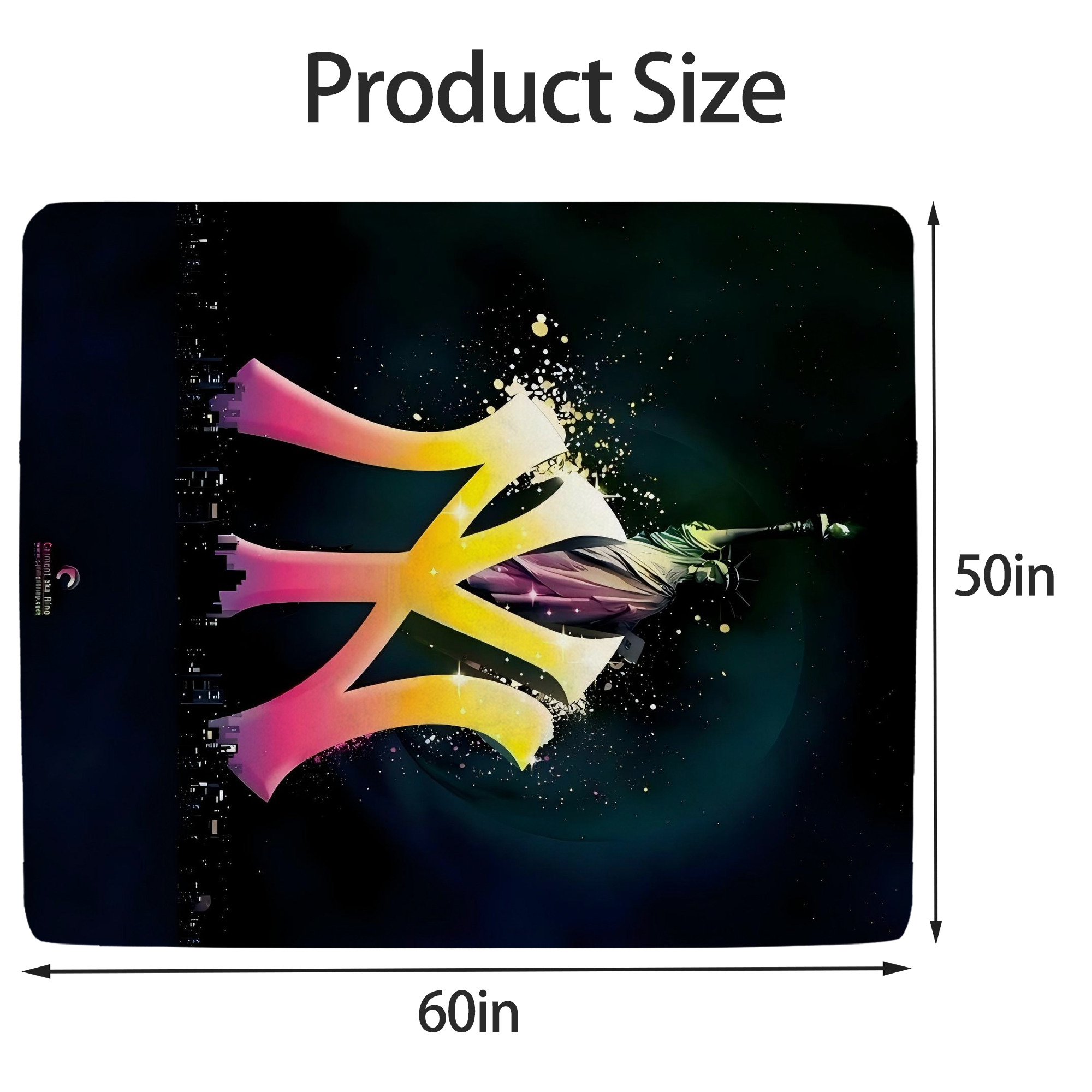 New York Yankees 149 Soft Fleece Throw Blanket 50 X 60 Inch – Super Soft, Lightweight, And Durable – Perfect For Sofa, Bed, Camping, And More – Ideal Gift For Family And Friends