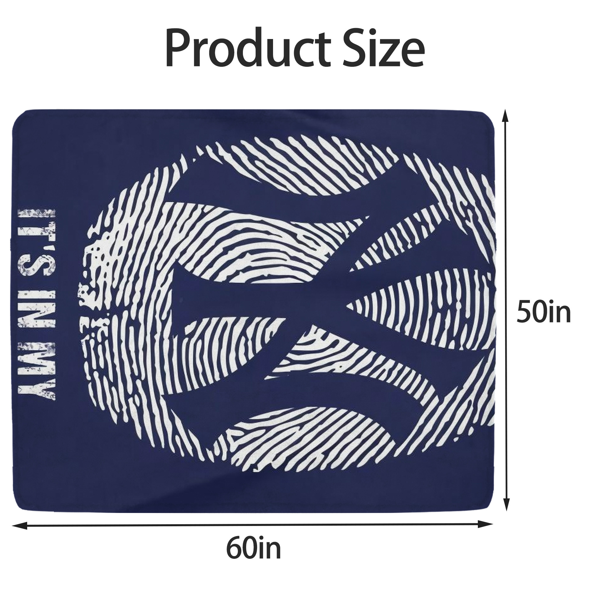 New York Yankees 145 Soft Fleece Throw Blanket 50 X 60 Inch – Super Soft, Lightweight, And Durable – Perfect For Sofa, Bed, Camping, And More – Ideal Gift For Family And Friends