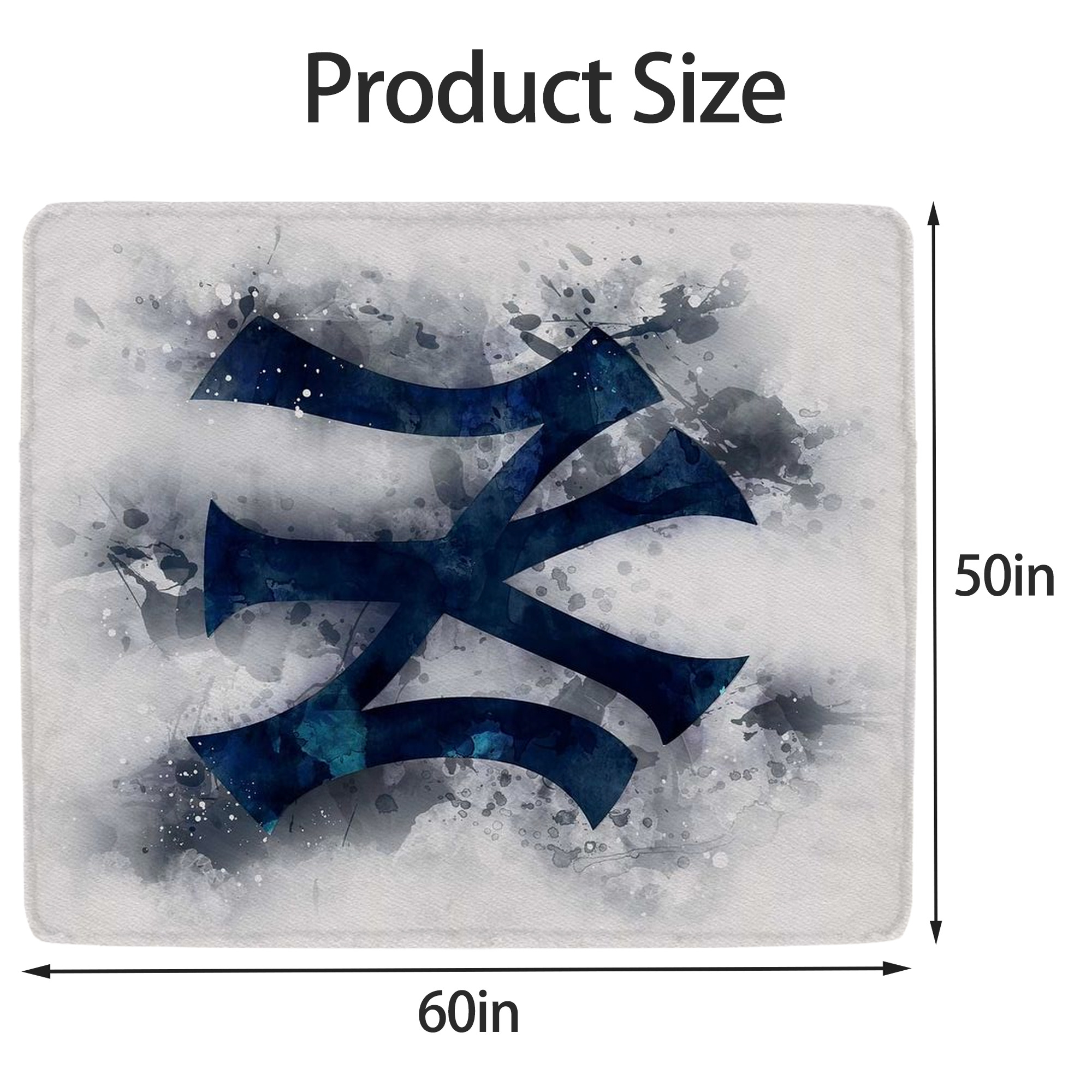 New York Yankees 170 Soft Fleece Throw Blanket 50 X 60 Inch – Super Soft, Lightweight, And Durable – Perfect For Sofa, Bed, Camping, And More – Ideal Gift For Family And Friends